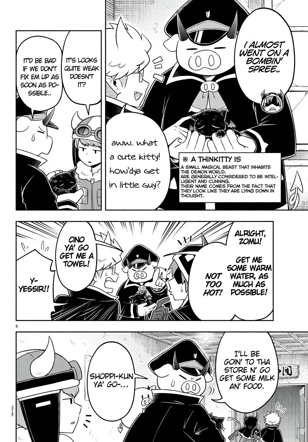 We are the Main Characters of the Demon World Chapter 39 page 6 - Chapter 39: The little guest