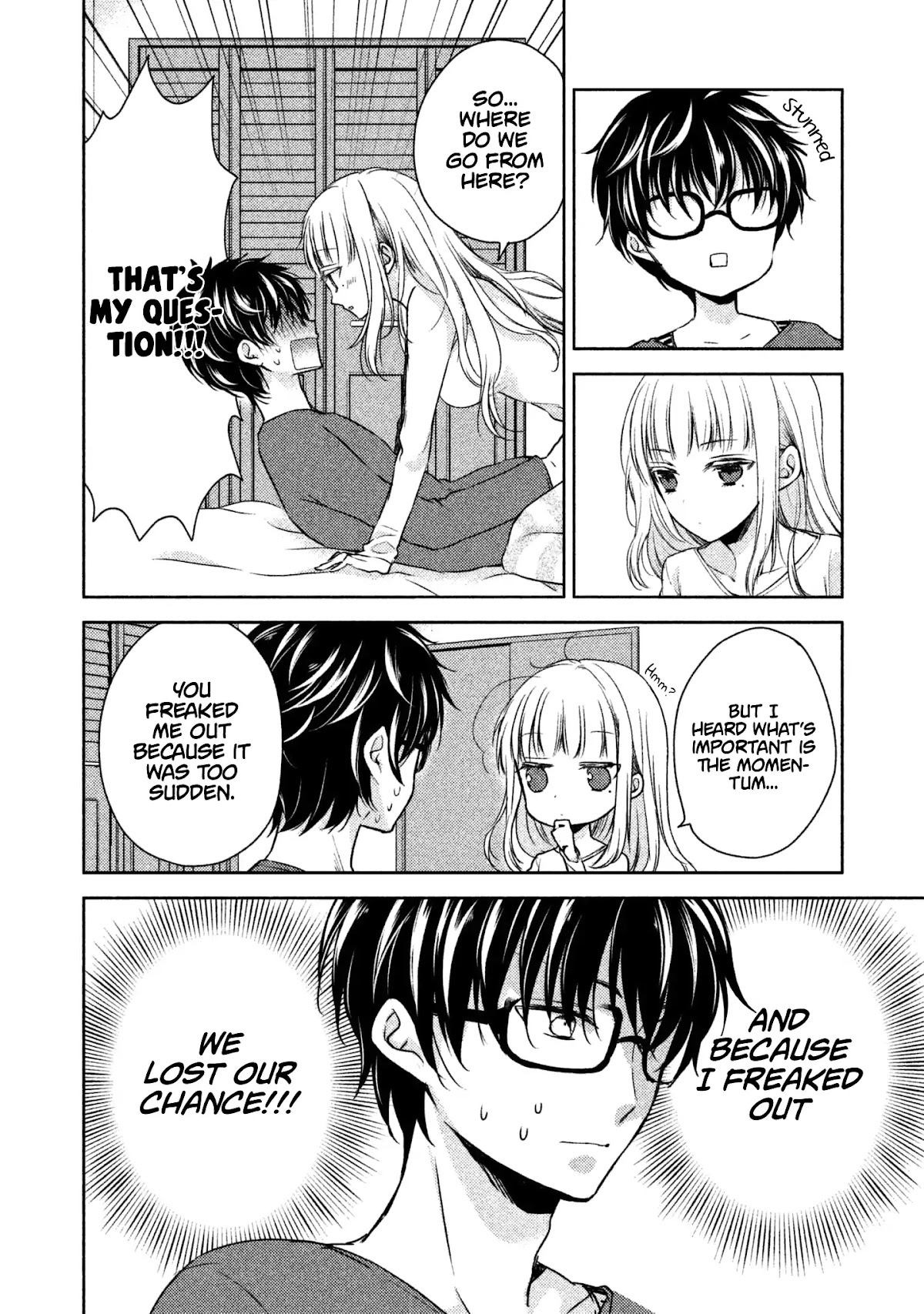 We May Be An Inexperienced Couple But... Chapter 1 page 7 - Chapter 1: First Night Retry