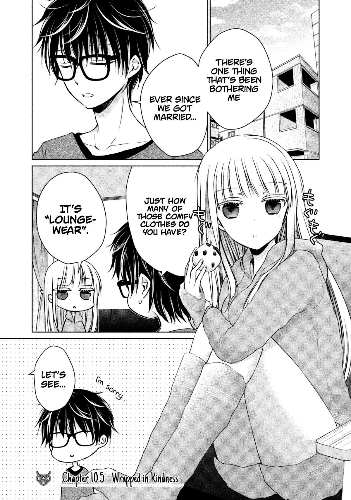 We May Be An Inexperienced Couple But... Chapter 10.5 page 2 - Chapter 10.5: Wrapped in Kindness