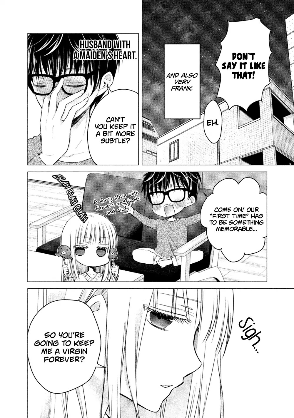 We May Be An Inexperienced Couple But... Chapter 18.5 page 3 - Chapter 18.5: Young Magazine Special Chapter