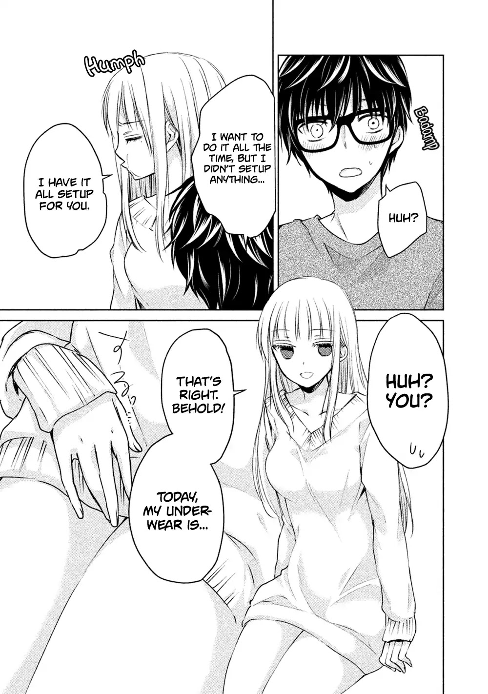 We May Be An Inexperienced Couple But... Chapter 18.5 page 4 - Chapter 18.5: Young Magazine Special Chapter