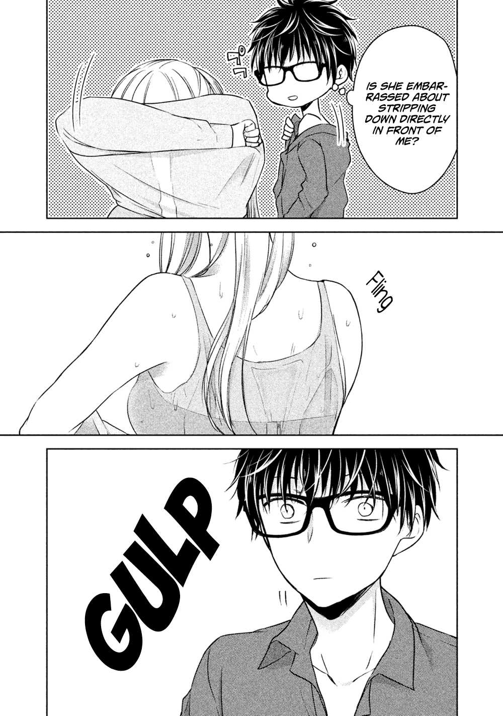 We May Be An Inexperienced Couple But... Chapter 20 page 13 - Chapter 20: Two Soaked in Rain