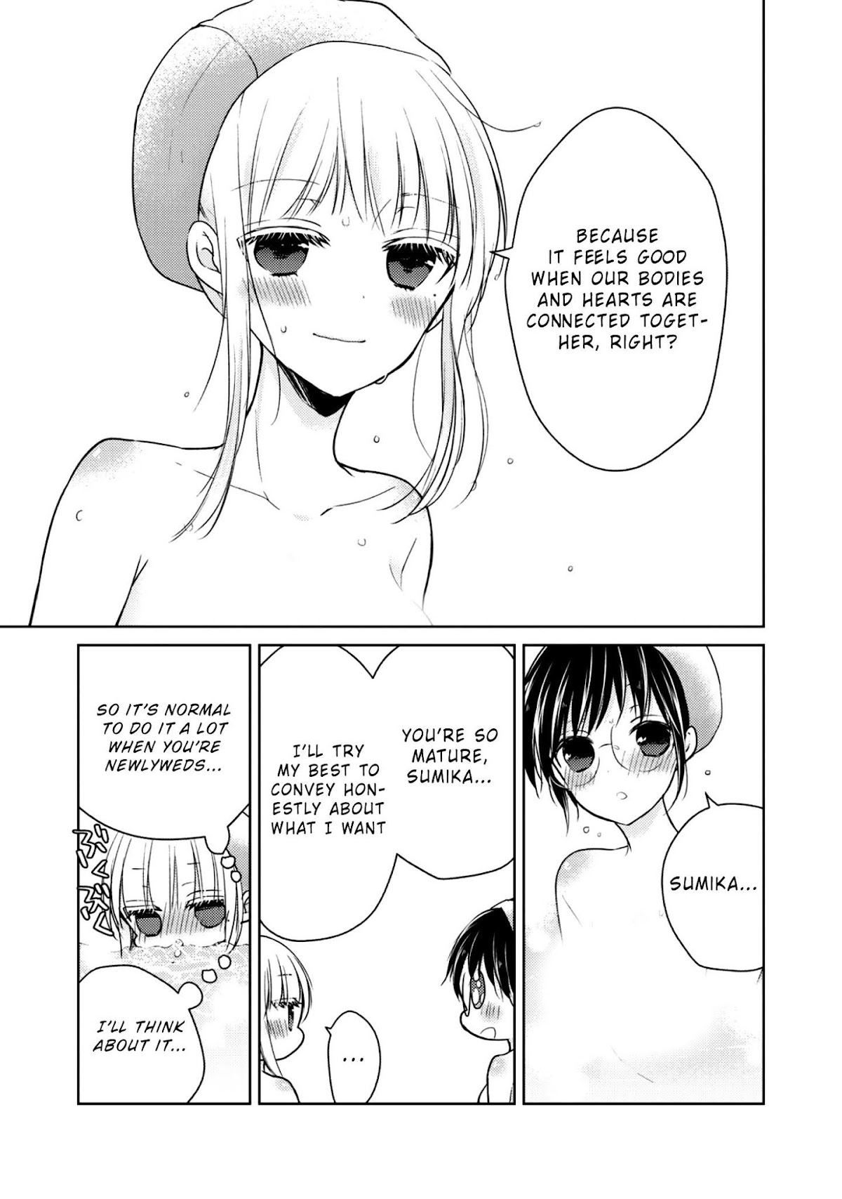 We May Be An Inexperienced Couple But... Chapter 36 page 10 - Chapter 36: Naked Skinship