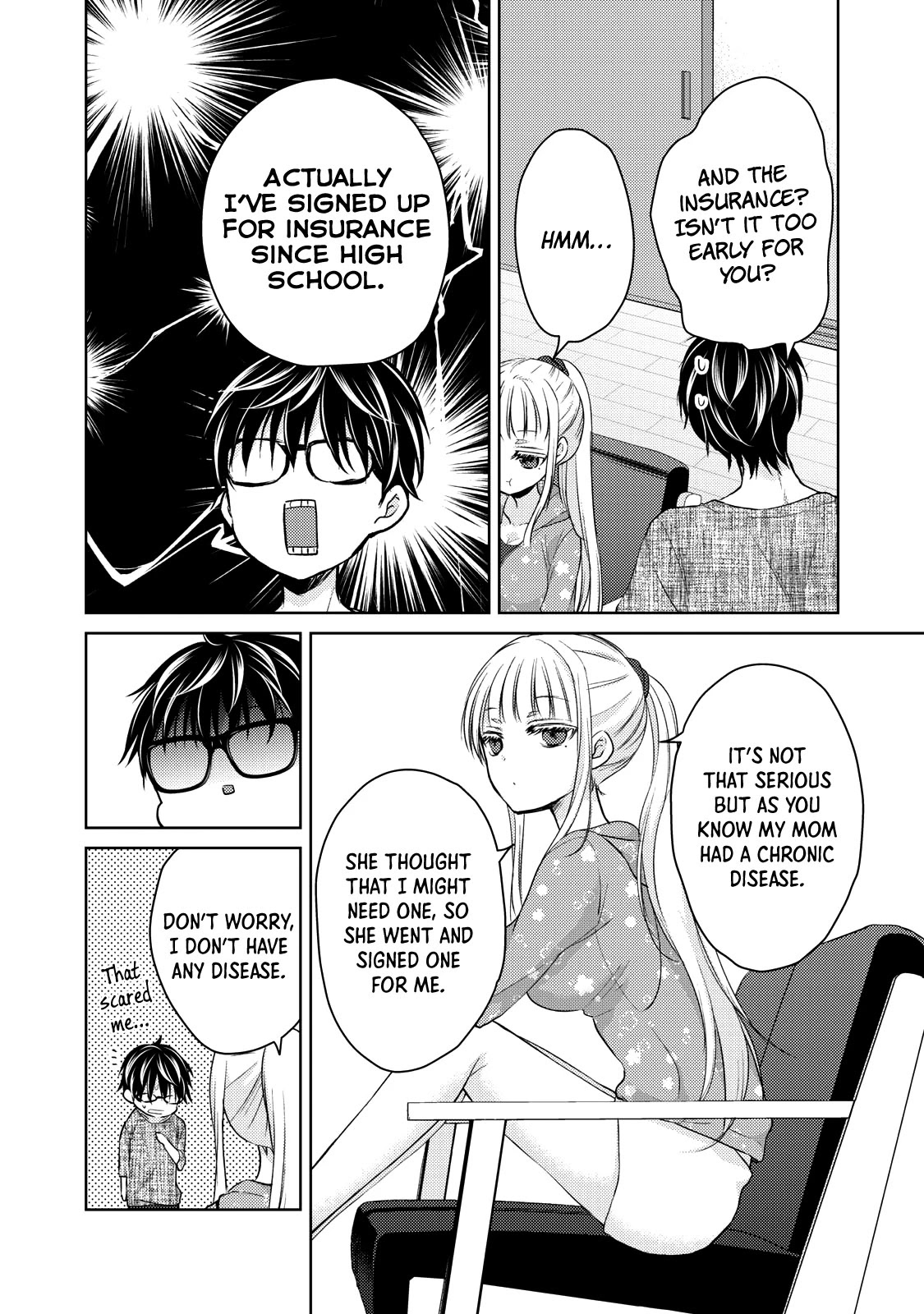 We May Be An Inexperienced Couple But... Chapter 41 page 7 - Chapter 41: Preperation for the Worst