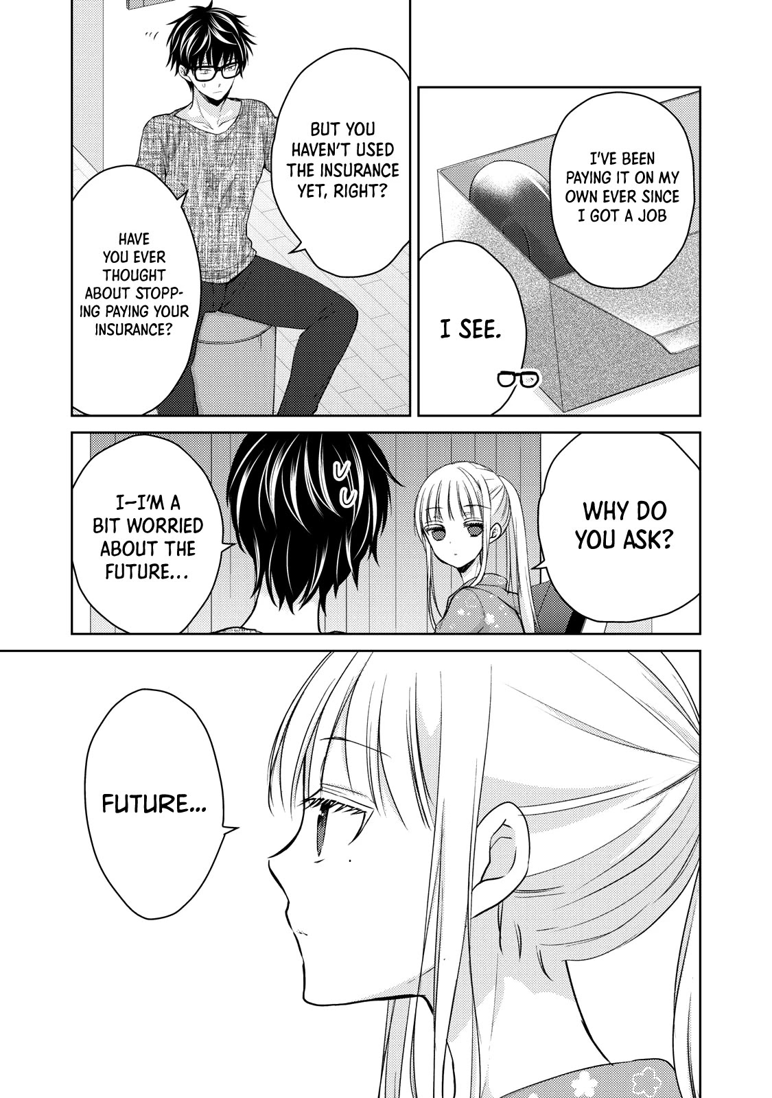 We May Be An Inexperienced Couple But... Chapter 41 page 8 - Chapter 41: Preperation for the Worst