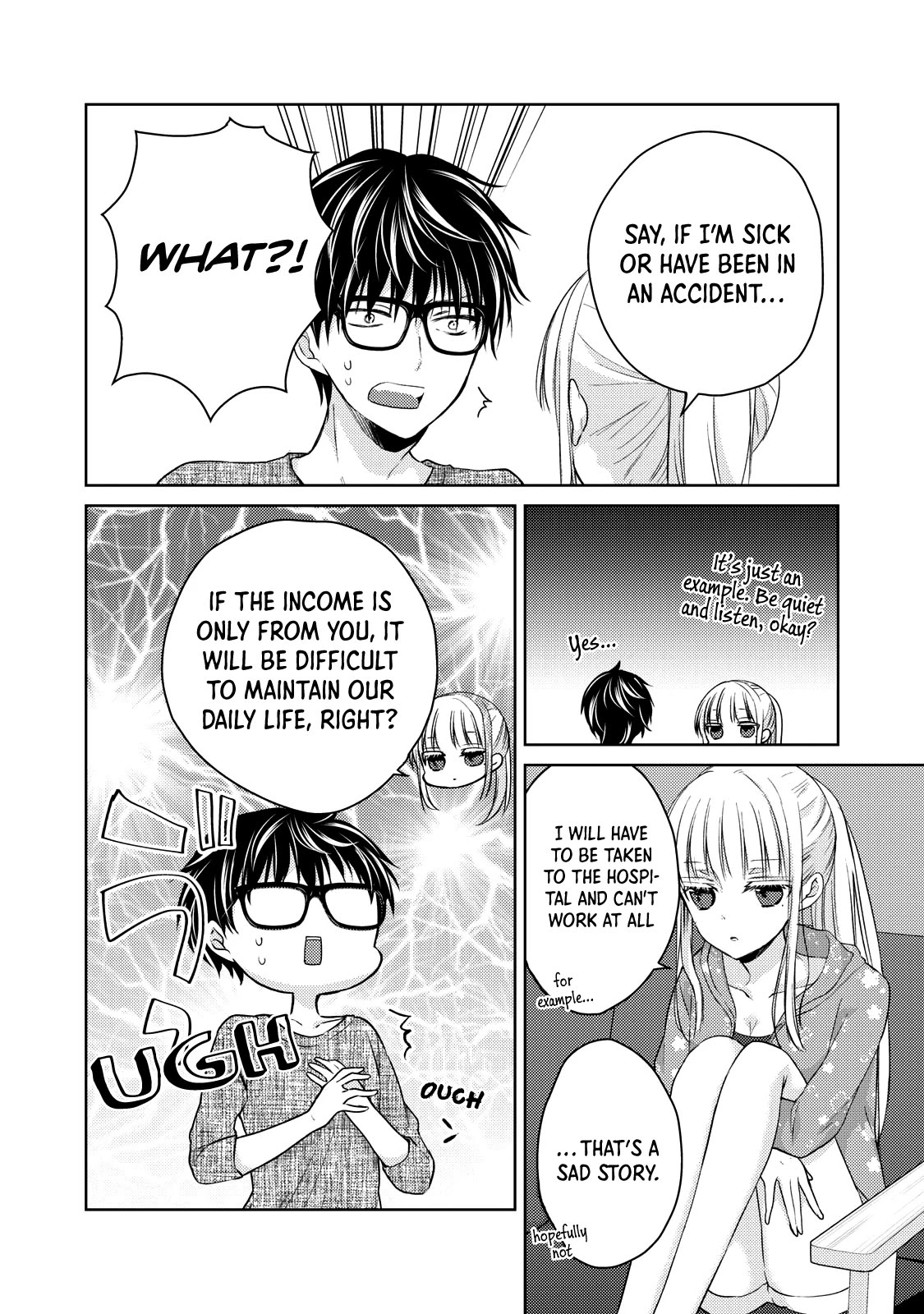 We May Be An Inexperienced Couple But... Chapter 41 page 9 - Chapter 41: Preperation for the Worst