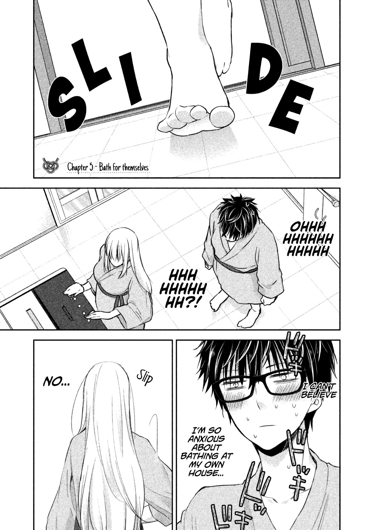 We May Be An Inexperienced Couple But... Chapter 5 page 2 - Chapter 5: Bath for themselves