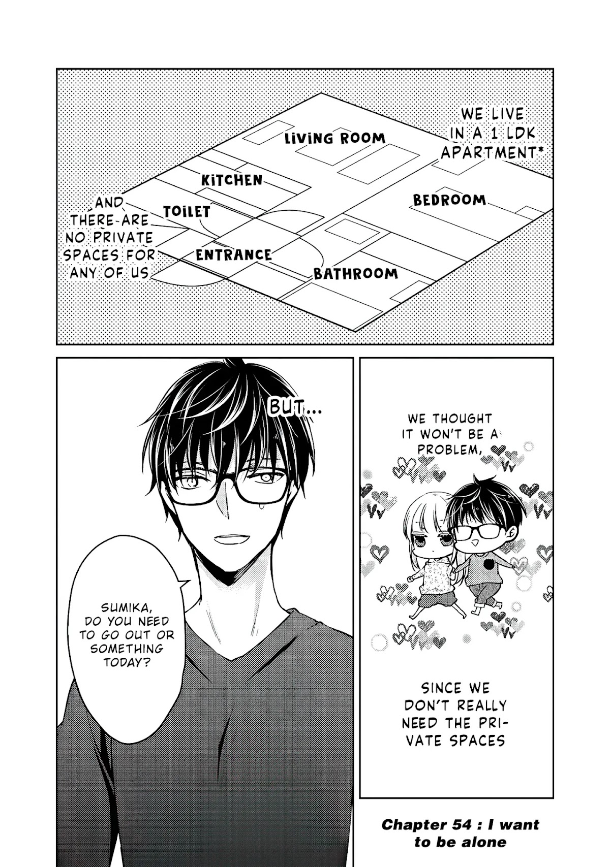 We May Be An Inexperienced Couple But... Chapter 54 page 2 - Chapter 54: I Want To Be Alone