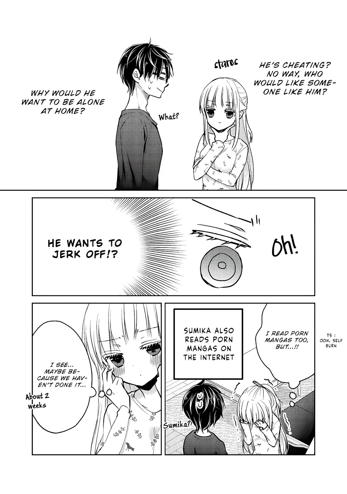 We May Be An Inexperienced Couple But... Chapter 54 page 5 - Chapter 54: I Want To Be Alone