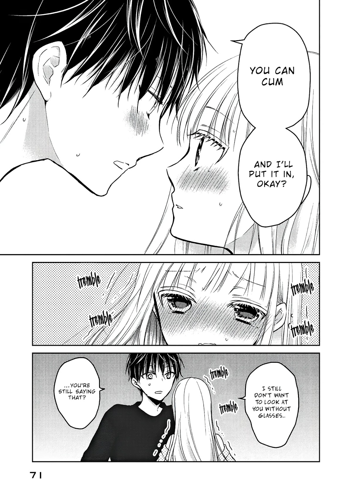 We May Be An Inexperienced Couple But... Chapter 55.1 page 17 - Chapter 55.1: While He's Asleep - Uncensored