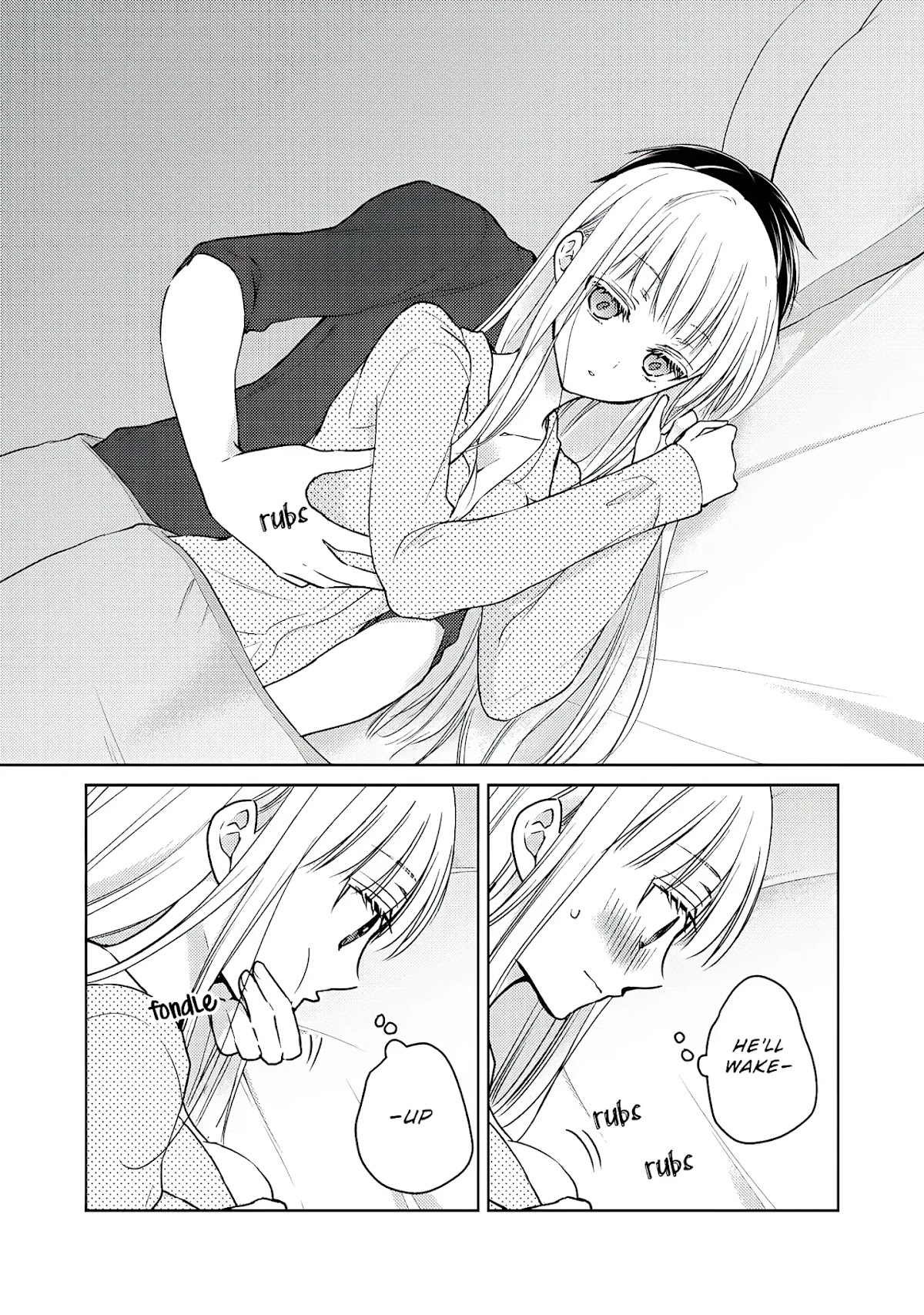 We May Be An Inexperienced Couple But... Chapter 55.1 page 6 - Chapter 55.1: While He's Asleep - Uncensored