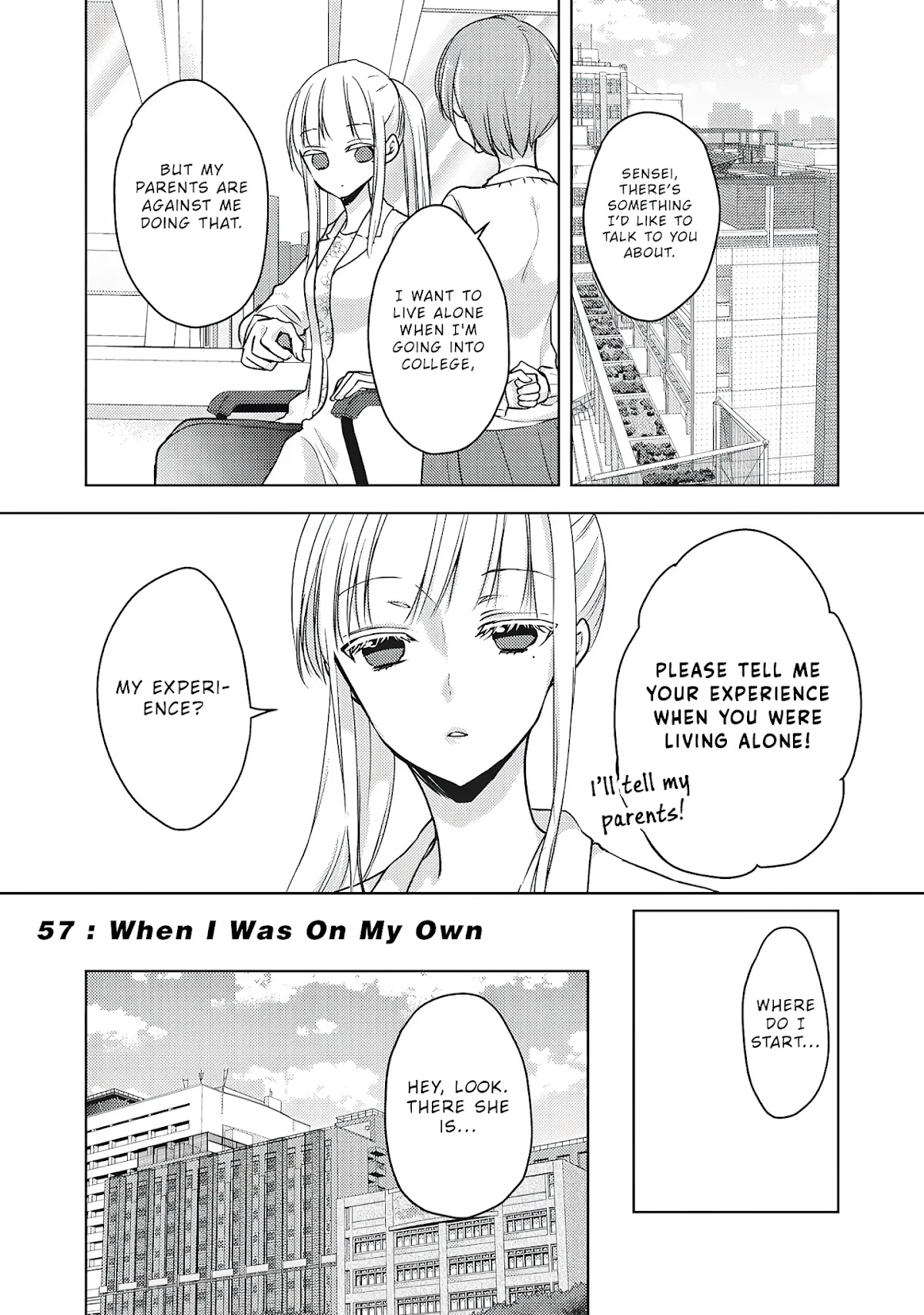 We May Be An Inexperienced Couple But... Chapter 57 page 2 - Chapter 57: When I Was On My Own