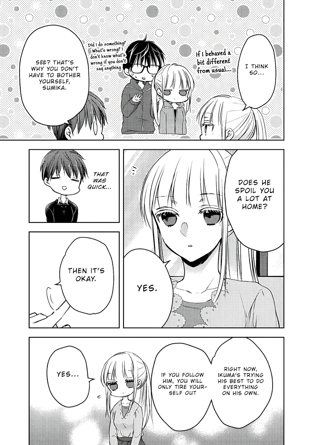 We May Be An Inexperienced Couple But... Chapter 61 page 12 - Chapter 61: A Caring Wife