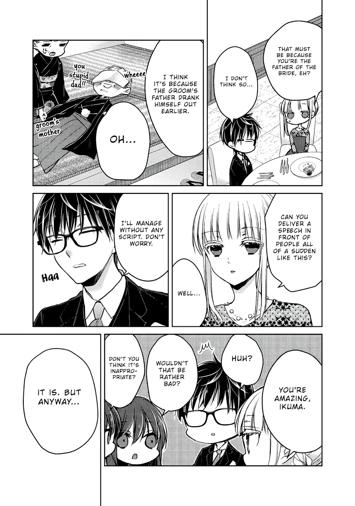 We May Be An Inexperienced Couple But... Chapter 62 page 12 - Chapter 62: Marriage, A Bittersweet Journey