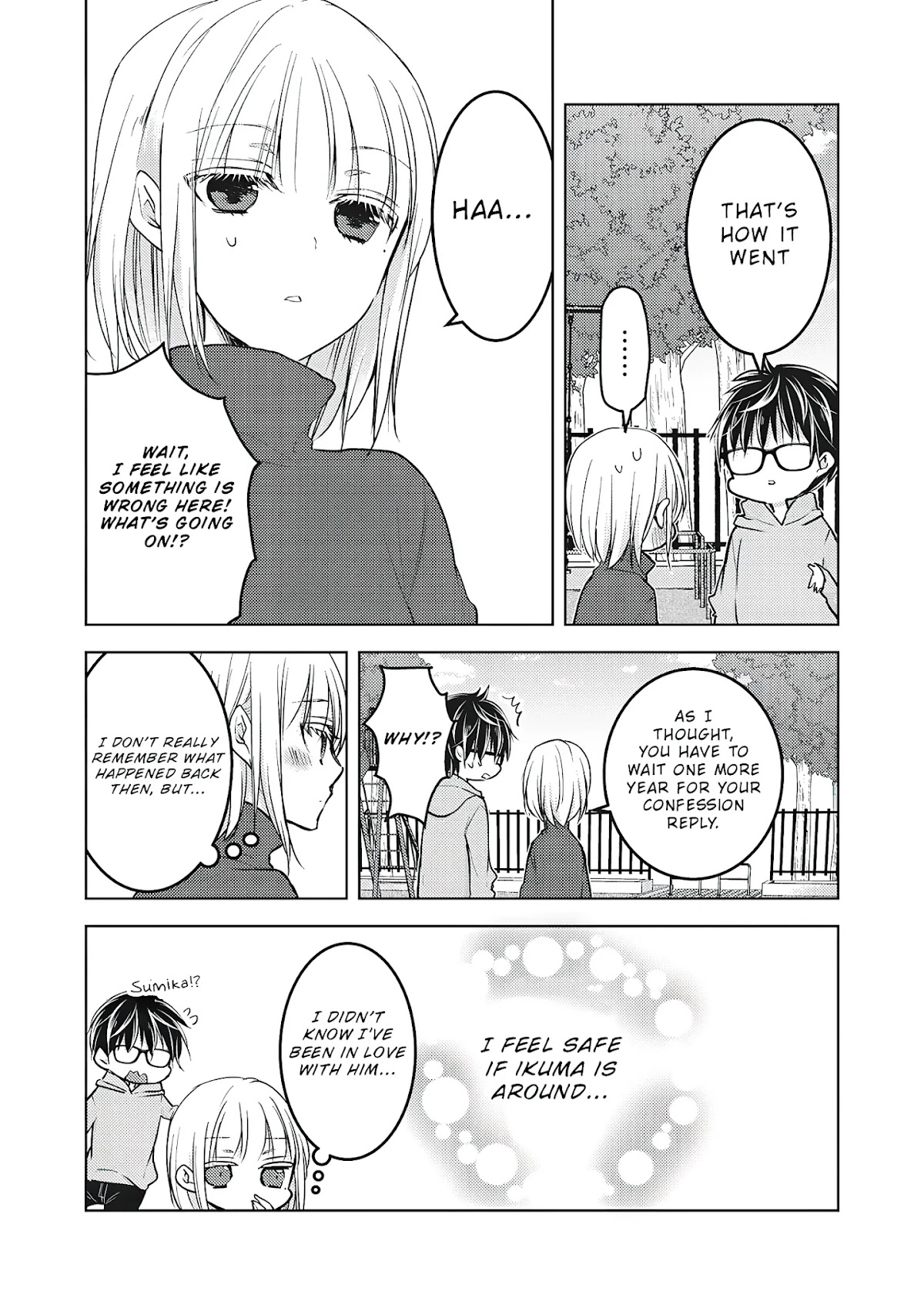 We May Be An Inexperienced Couple But... Chapter 68.2 page 7 - Chapter 68.2: Special Chapter : How Did the Confession Happen?