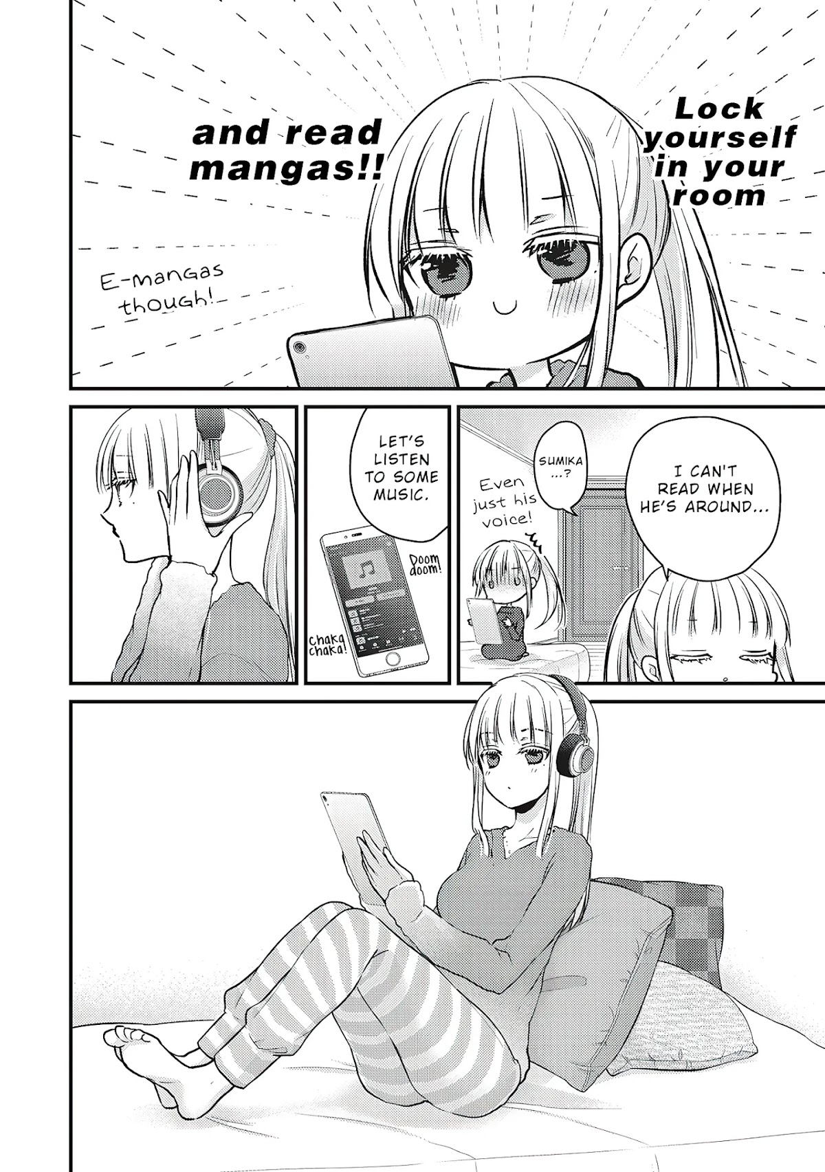 We May Be An Inexperienced Couple But... Chapter 71 page 5 - Chapter 71: Night Routine for a Single Day
