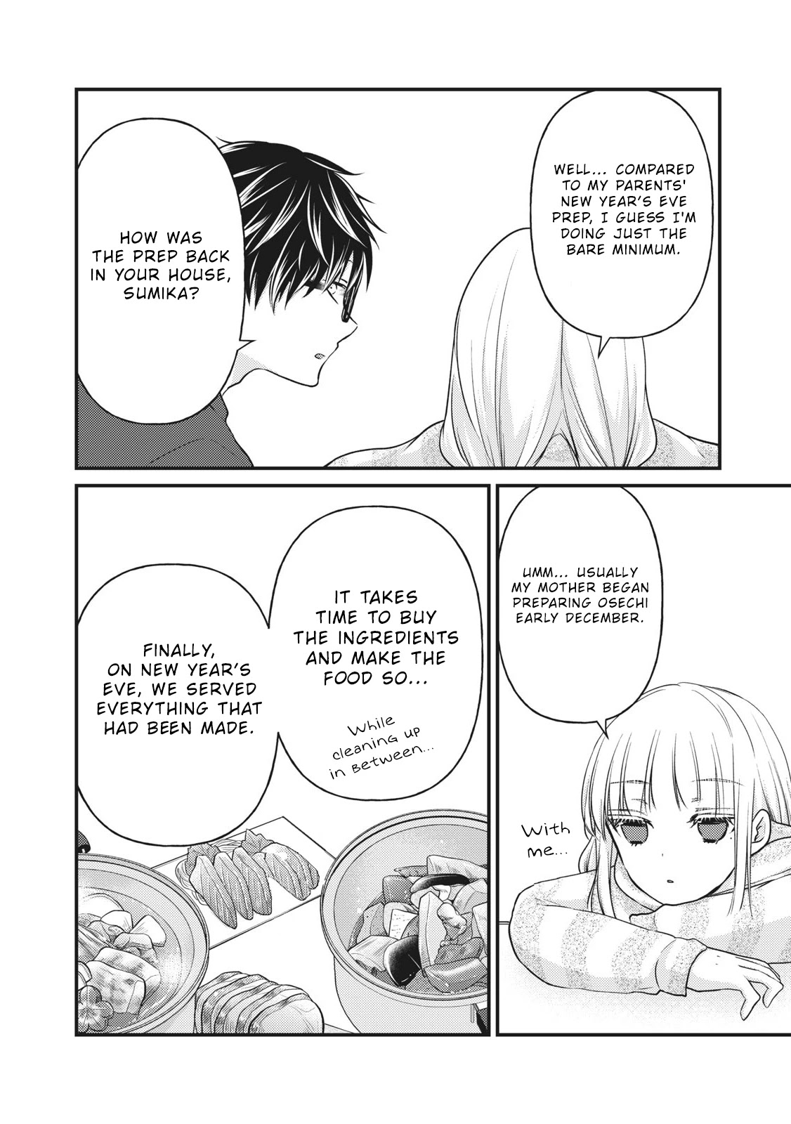 We May Be An Inexperienced Couple But... Chapter 74 page 7 - Chapter 74: New Year's Eve