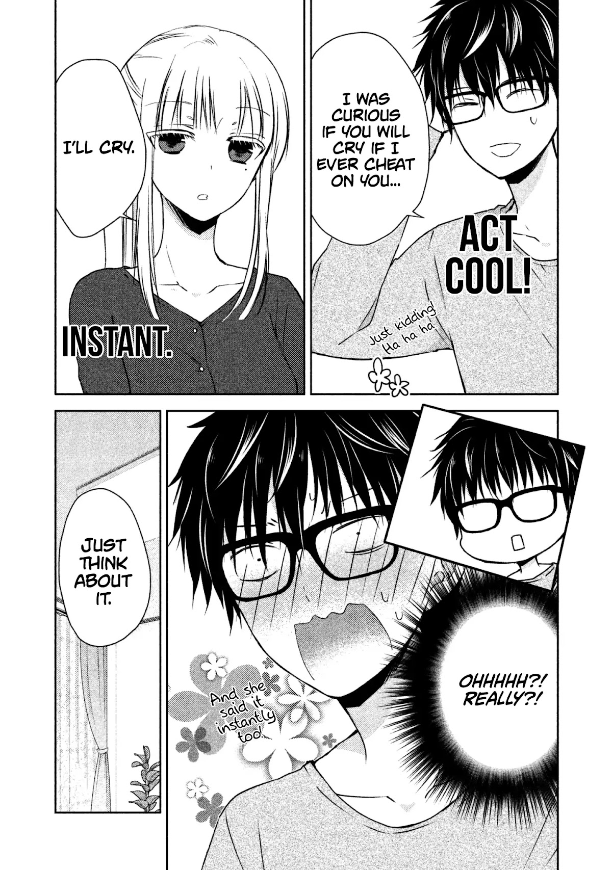 We May Be An Inexperienced Couple But... Chapter 8 page 4 - Chapter 8: Punishment for Cheating