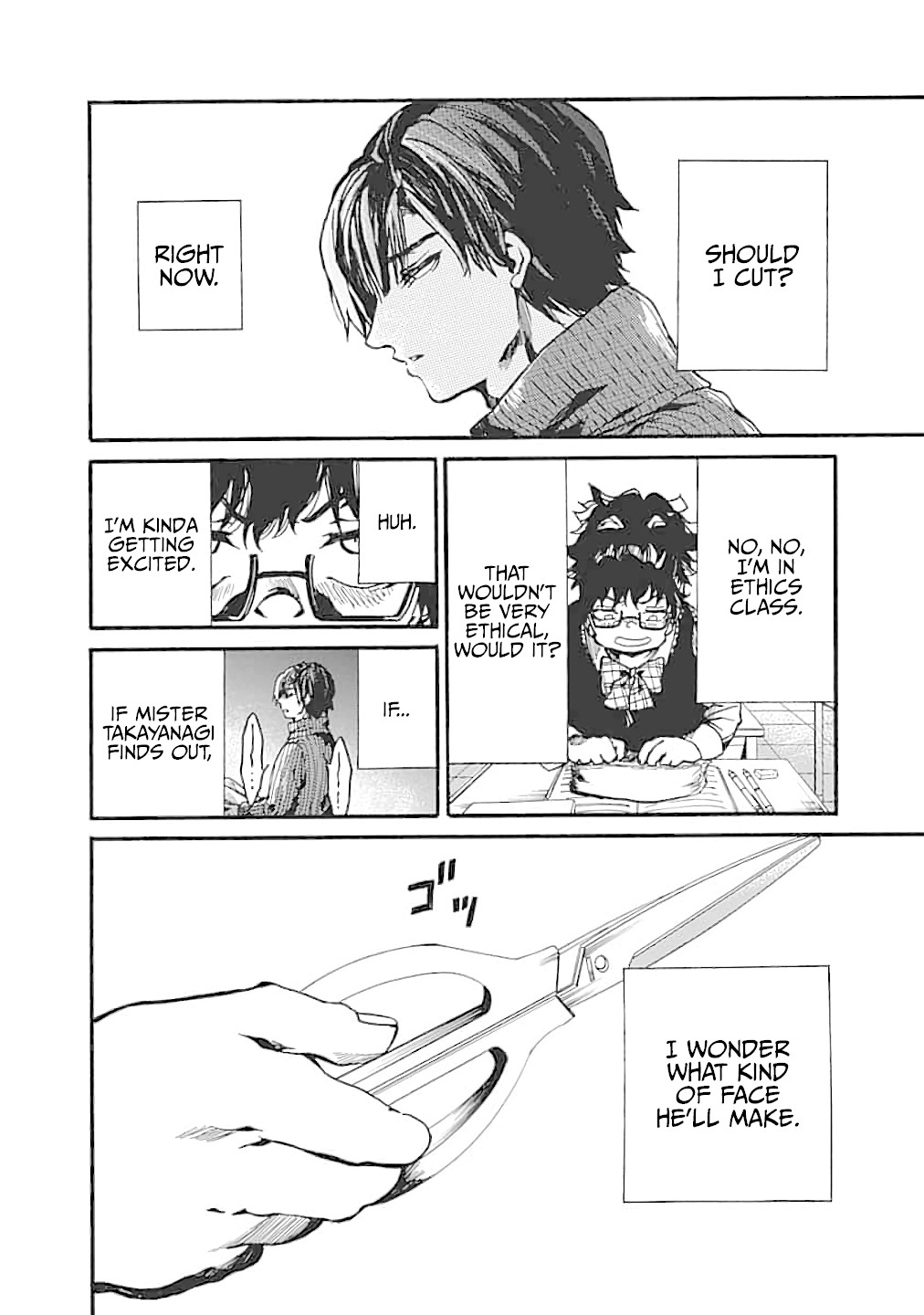 We Shall Now Begin Ethics Chapter 15 page 24 - Chapter 15: I Should Cut Myself (Part 1)