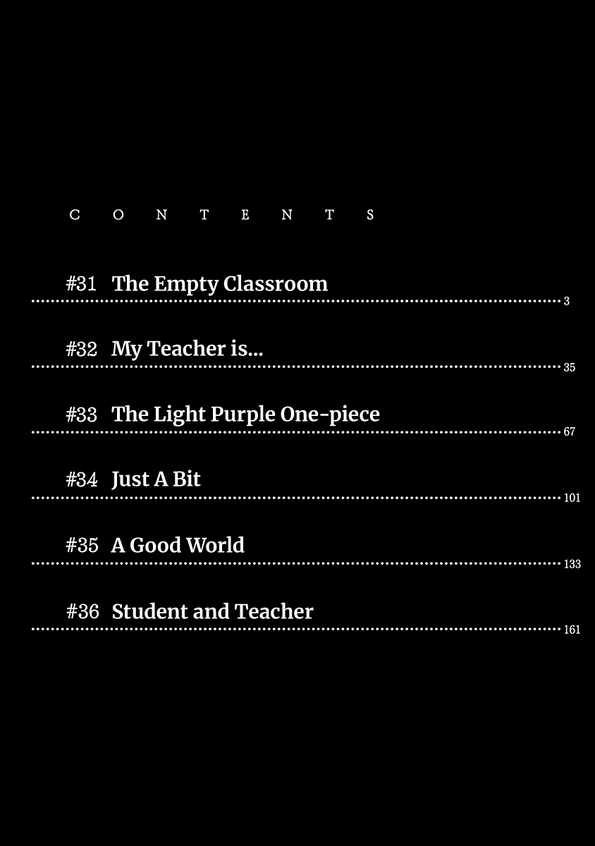 We Shall Now Begin Ethics Chapter 31 page 3 - Chapter 31: The Empty Classroom