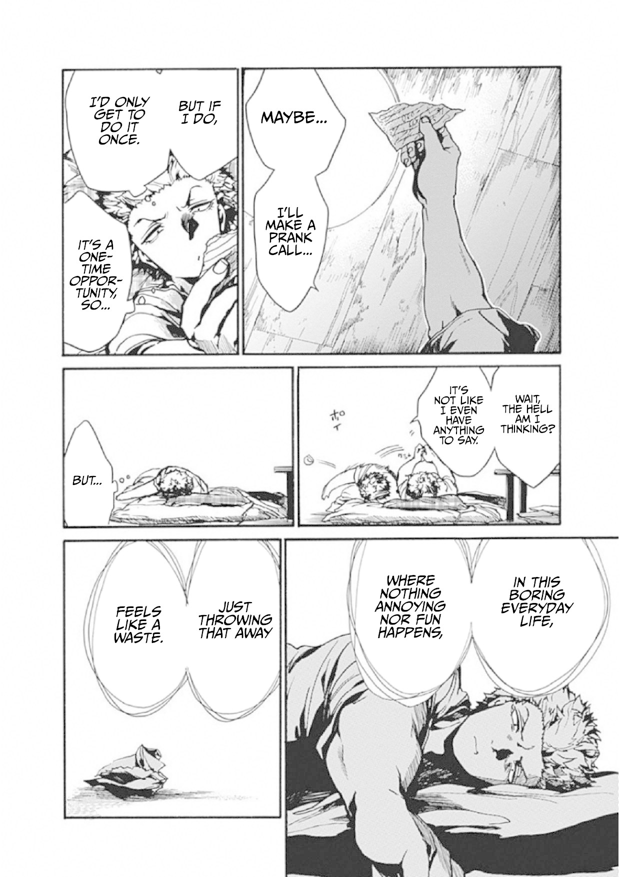 We Shall Now Begin Ethics Chapter 5 page 18 - Chapter 5: Sleepy at School