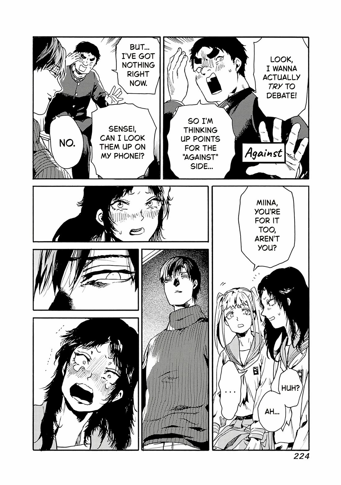 We Shall Now Begin Ethics Chapter 55 page 14 - Chapter 55: You Can't Refuse To Share Your Stance