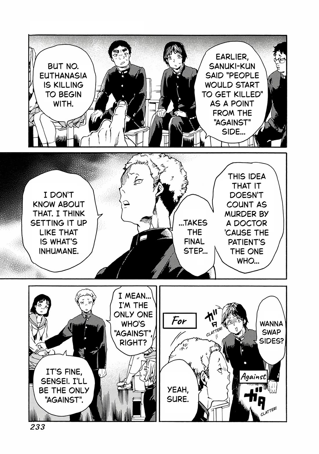 We Shall Now Begin Ethics Chapter 55 page 23 - Chapter 55: You Can't Refuse To Share Your Stance
