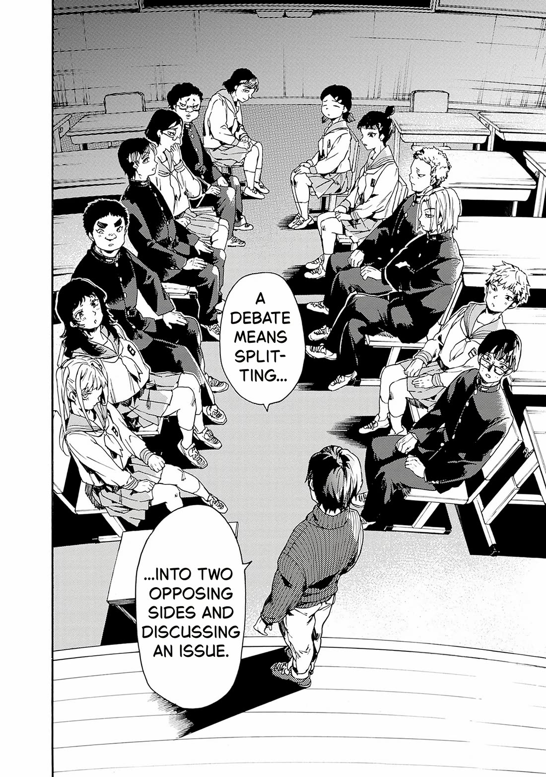 We Shall Now Begin Ethics Chapter 55 page 4 - Chapter 55: You Can't Refuse To Share Your Stance