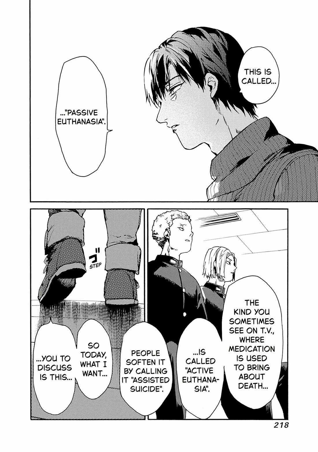 We Shall Now Begin Ethics Chapter 55 page 8 - Chapter 55: You Can't Refuse To Share Your Stance