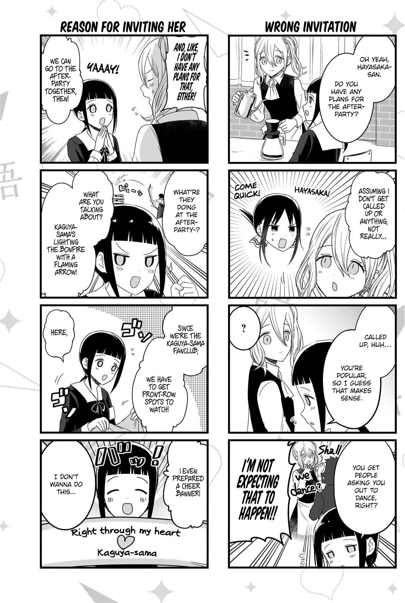 We Want to Talk About Kaguya Chapter 111 page 3 - Chapter 111: We Want to Talk at the Culture Festival, Day 2, Part 2