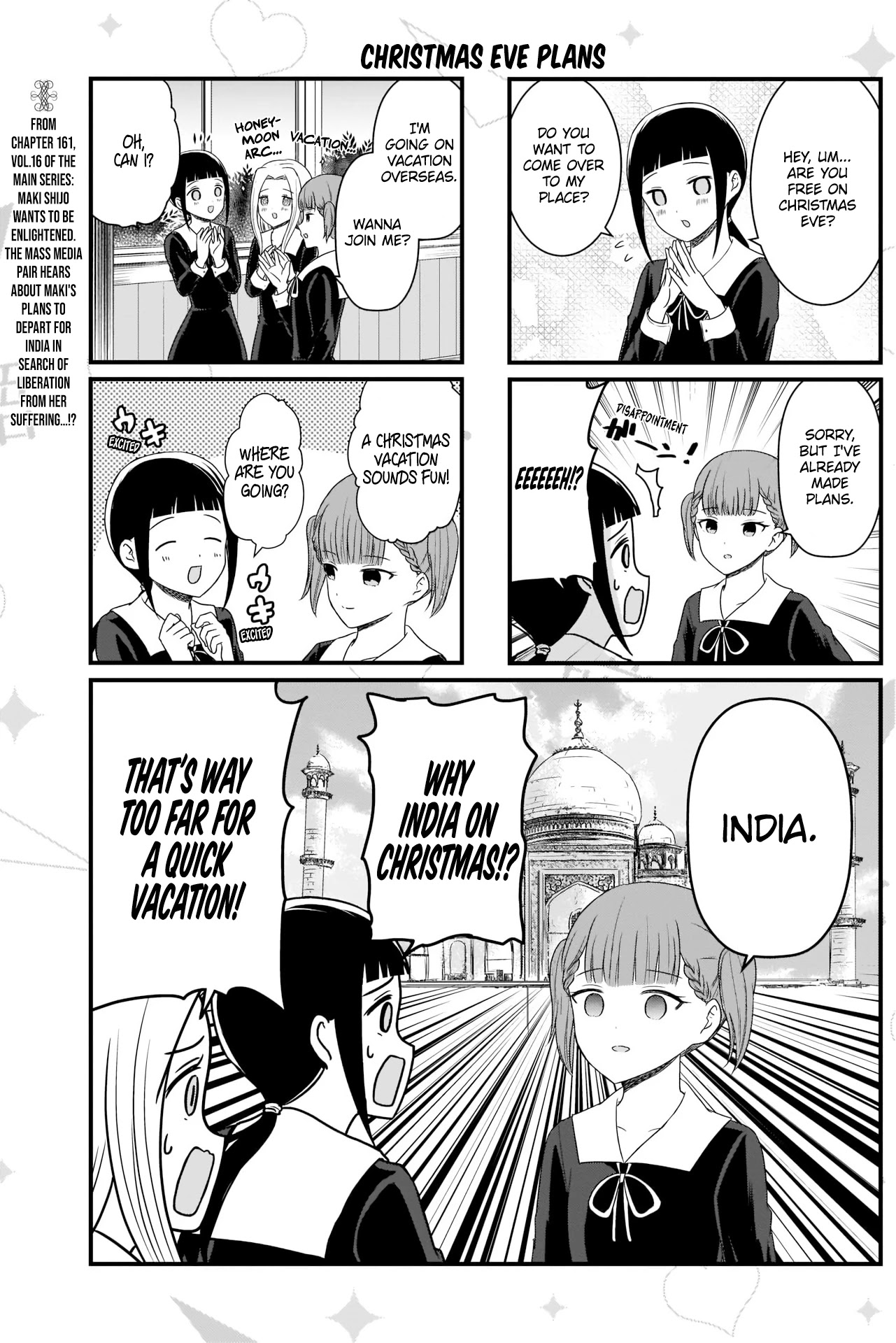 We Want to Talk About Kaguya Chapter 117 page 2 - Chapter 117: We Want to Talk About Christmas Plans