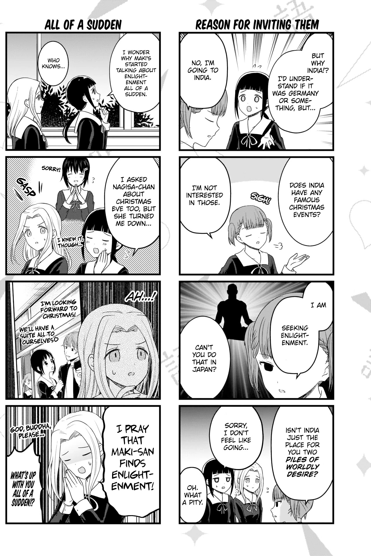 We Want to Talk About Kaguya Chapter 117 page 3 - Chapter 117: We Want to Talk About Christmas Plans