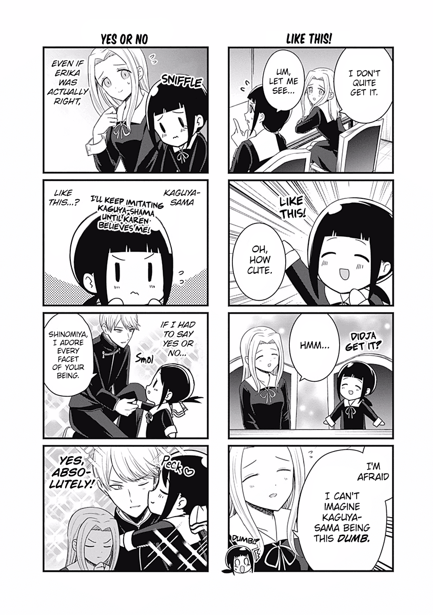 We Want to Talk About Kaguya Chapter 131.5 page 2 - Chapter 131.5: We Want to Talk in our Chibi Forms