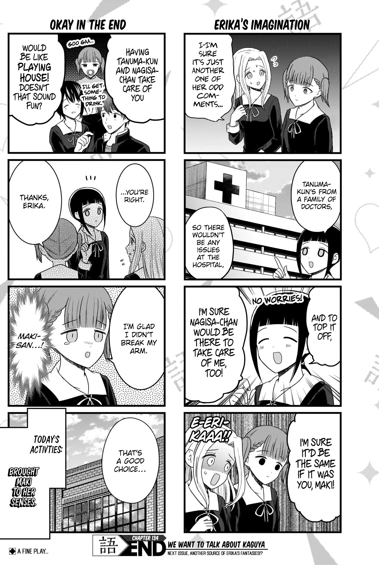 We Want to Talk About Kaguya Chapter 134 page 5 - Chapter 134