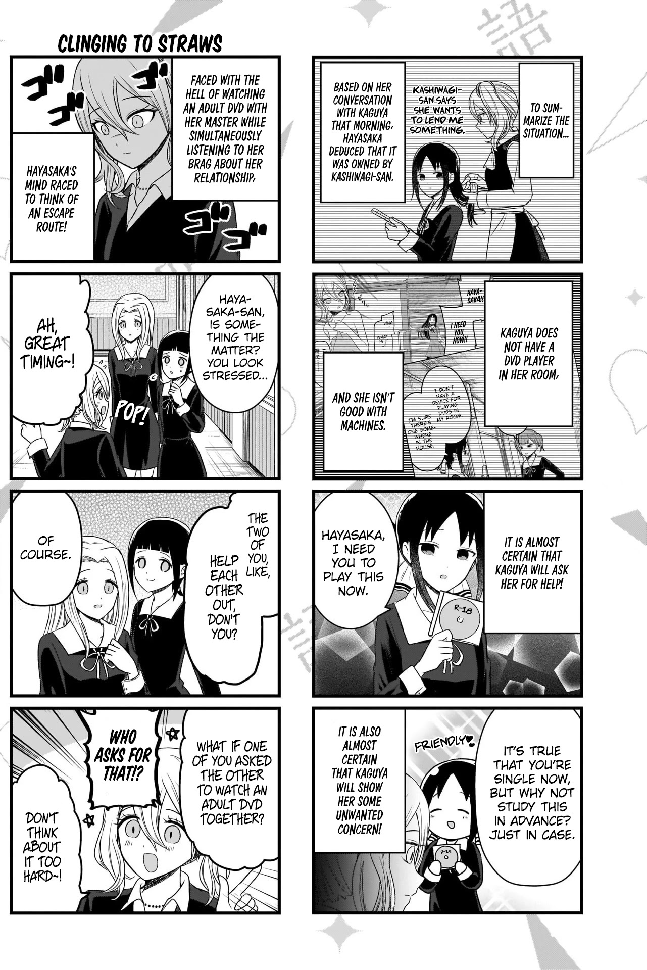 We Want to Talk About Kaguya Chapter 138 page 3 - Chapter 138: We Want to Talk About How To Avoid Love Stories