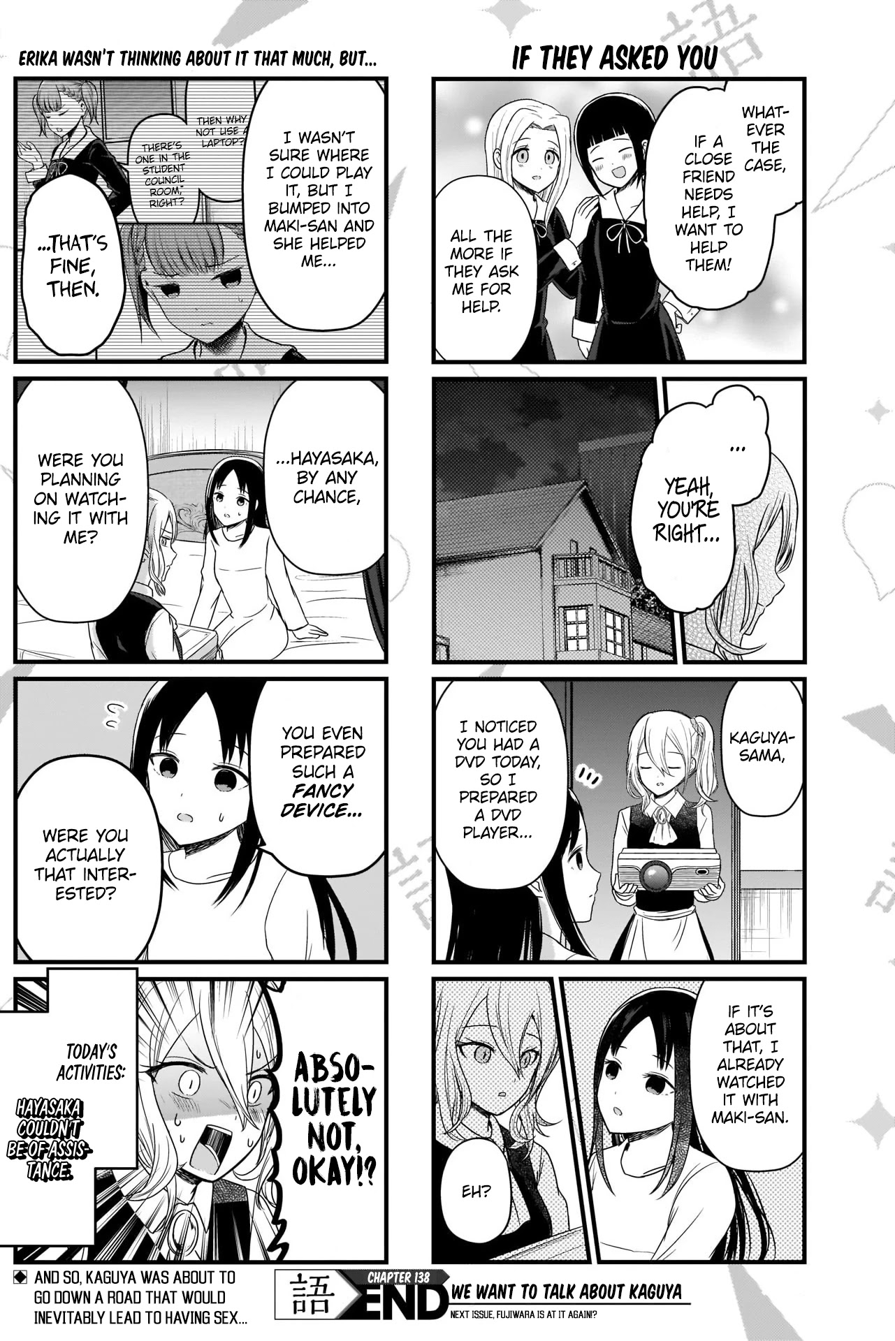 We Want to Talk About Kaguya Chapter 138 page 5 - Chapter 138: We Want to Talk About How To Avoid Love Stories