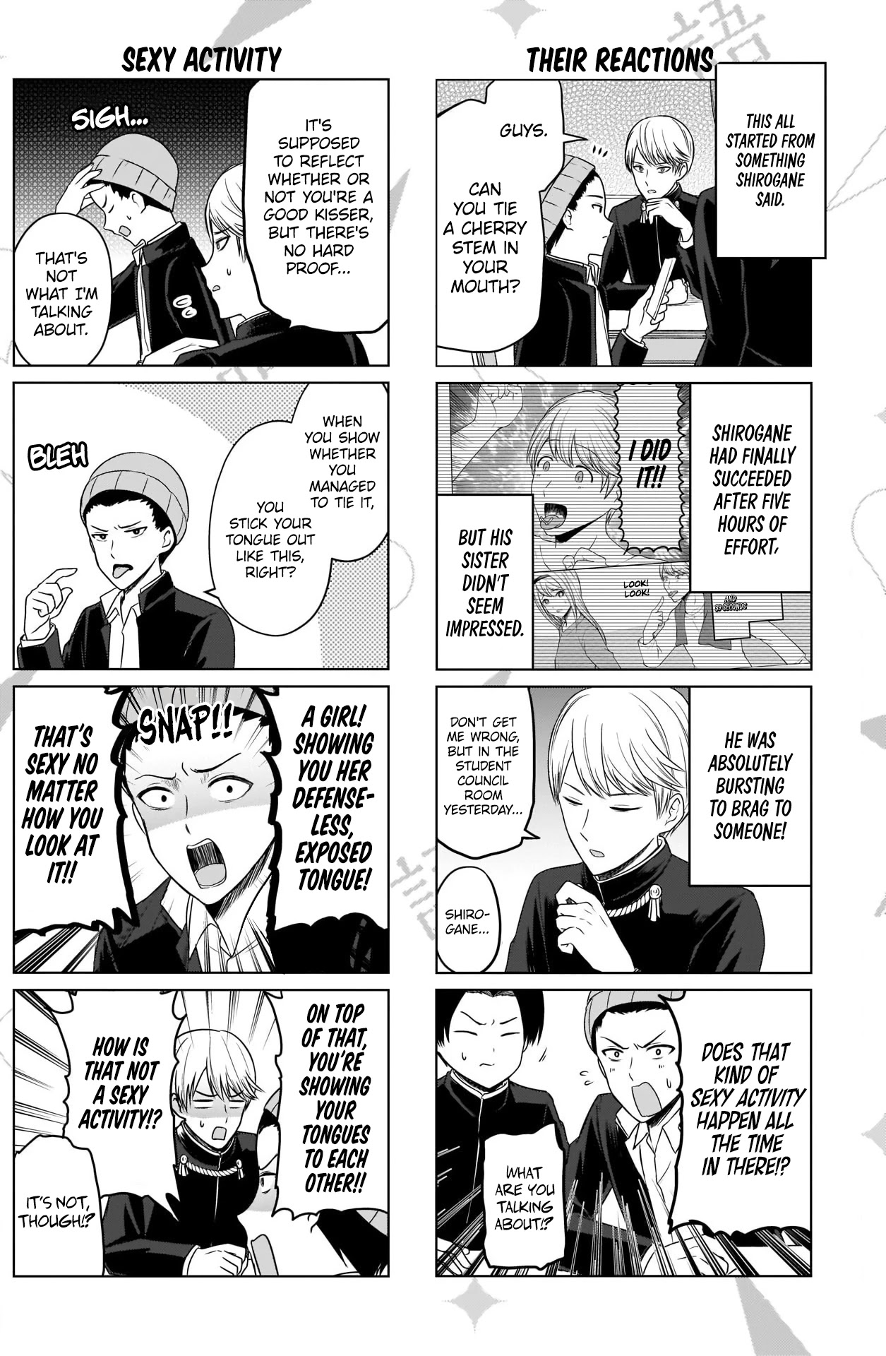 We Want to Talk About Kaguya Chapter 141 page 3 - Chapter 141: We Want to Talk About Cherry Stems
