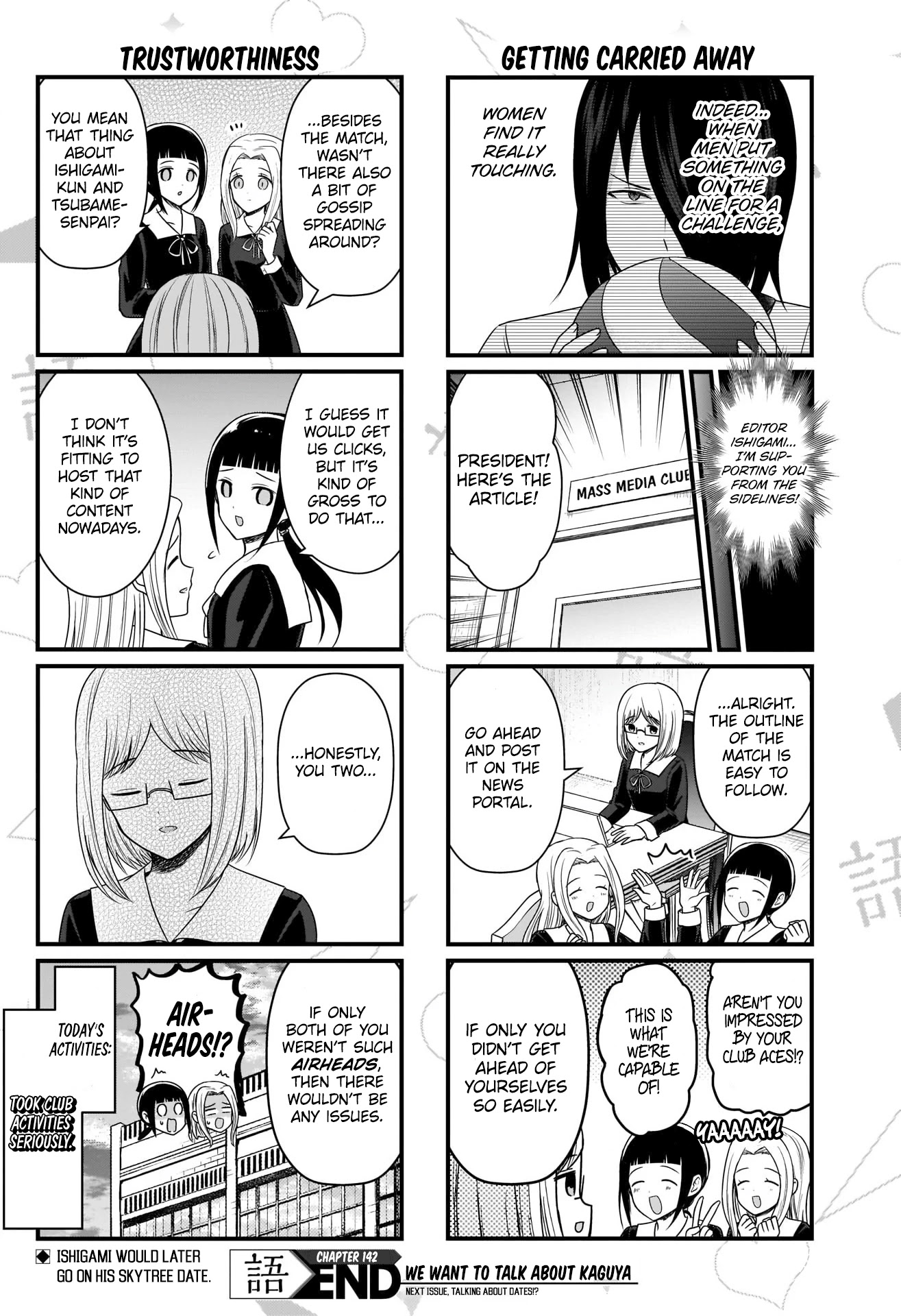 We Want to Talk About Kaguya Chapter 142 page 5 - Chapter 142