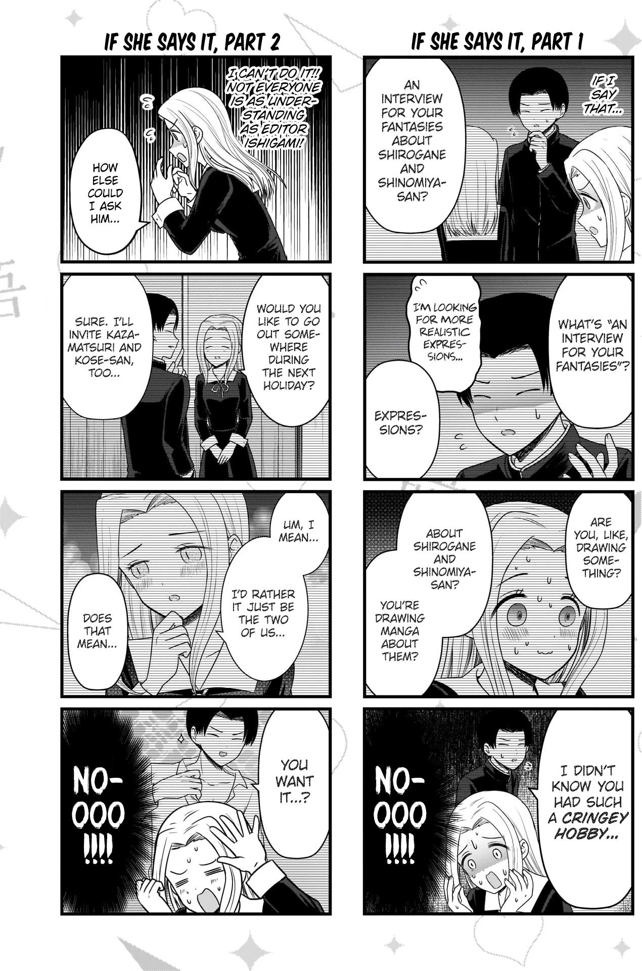 We Want to Talk About Kaguya Chapter 144 page 4 - Chapter 144: We Want to Talk About How to Escort