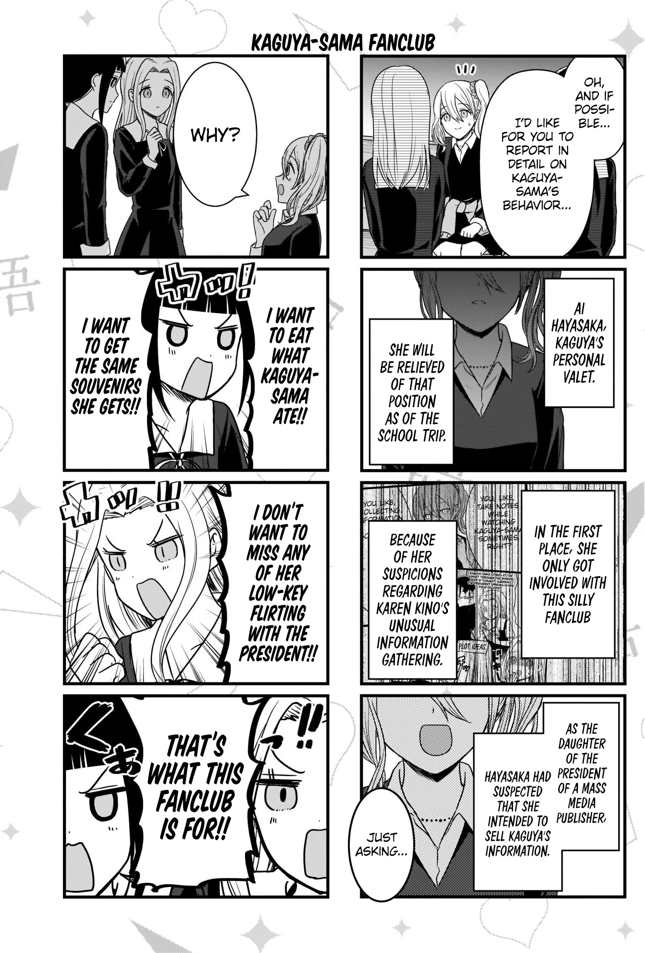 We Want to Talk About Kaguya Chapter 145 page 4 - Chapter 145: We Want to Talk About Plans for the School Trip