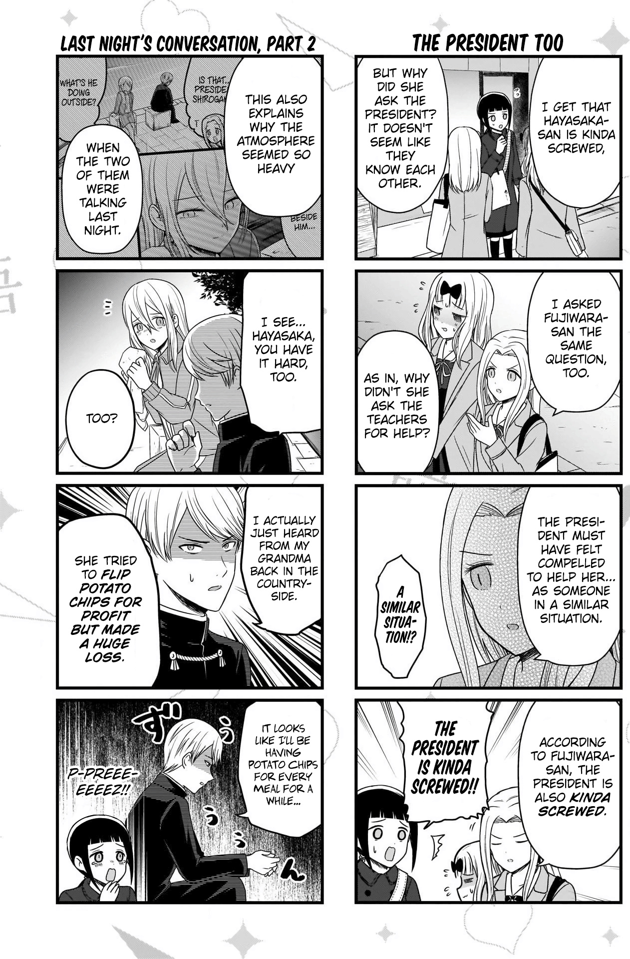 We Want to Talk About Kaguya Chapter 151 page 3 - Chapter 151: We Want to Talk on the School Trip, Day 2, Part 2