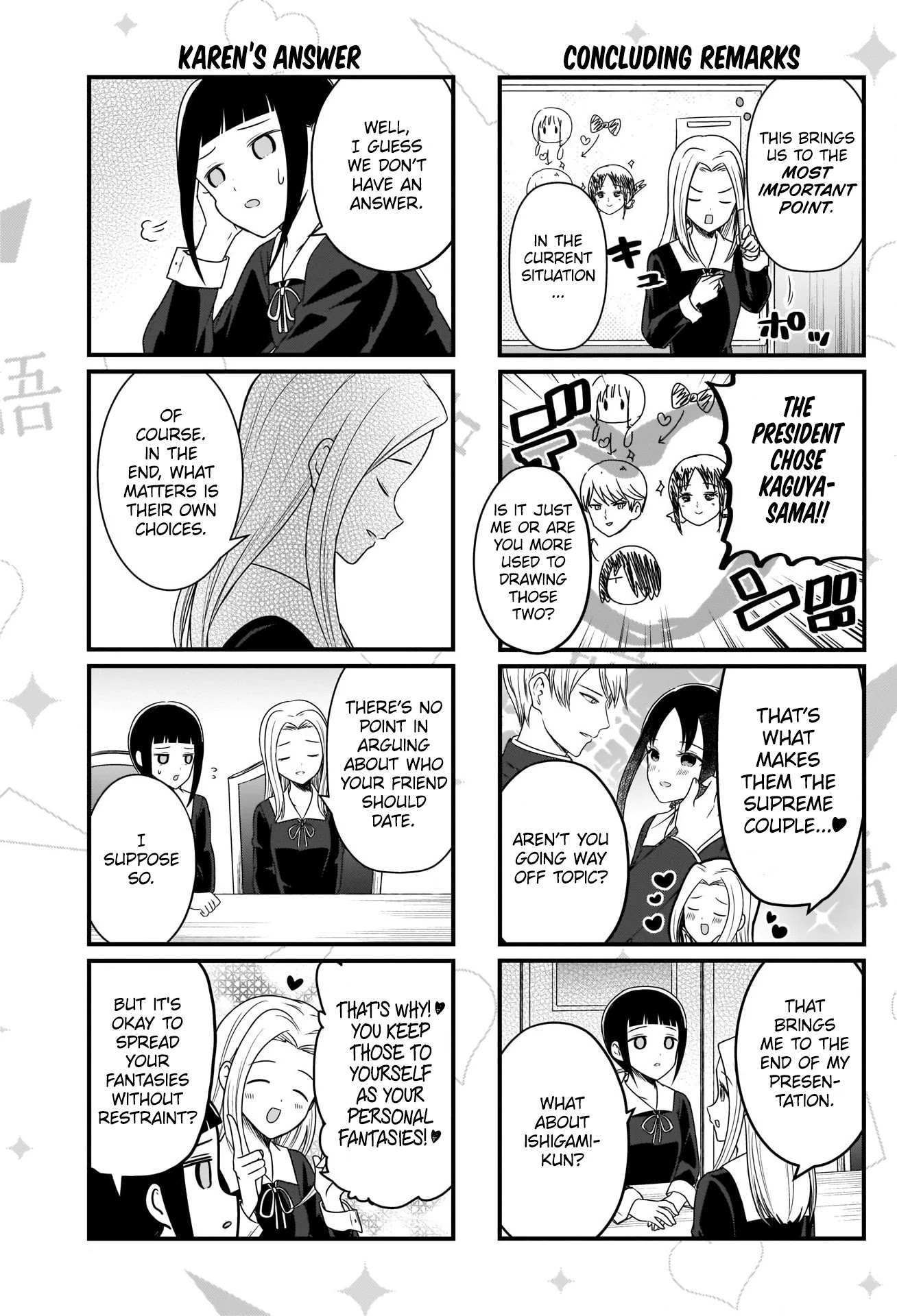 We Want to Talk About Kaguya Chapter 156 page 4 - Chapter 156: The School's No. 1 Shiptrash Wants to Talk