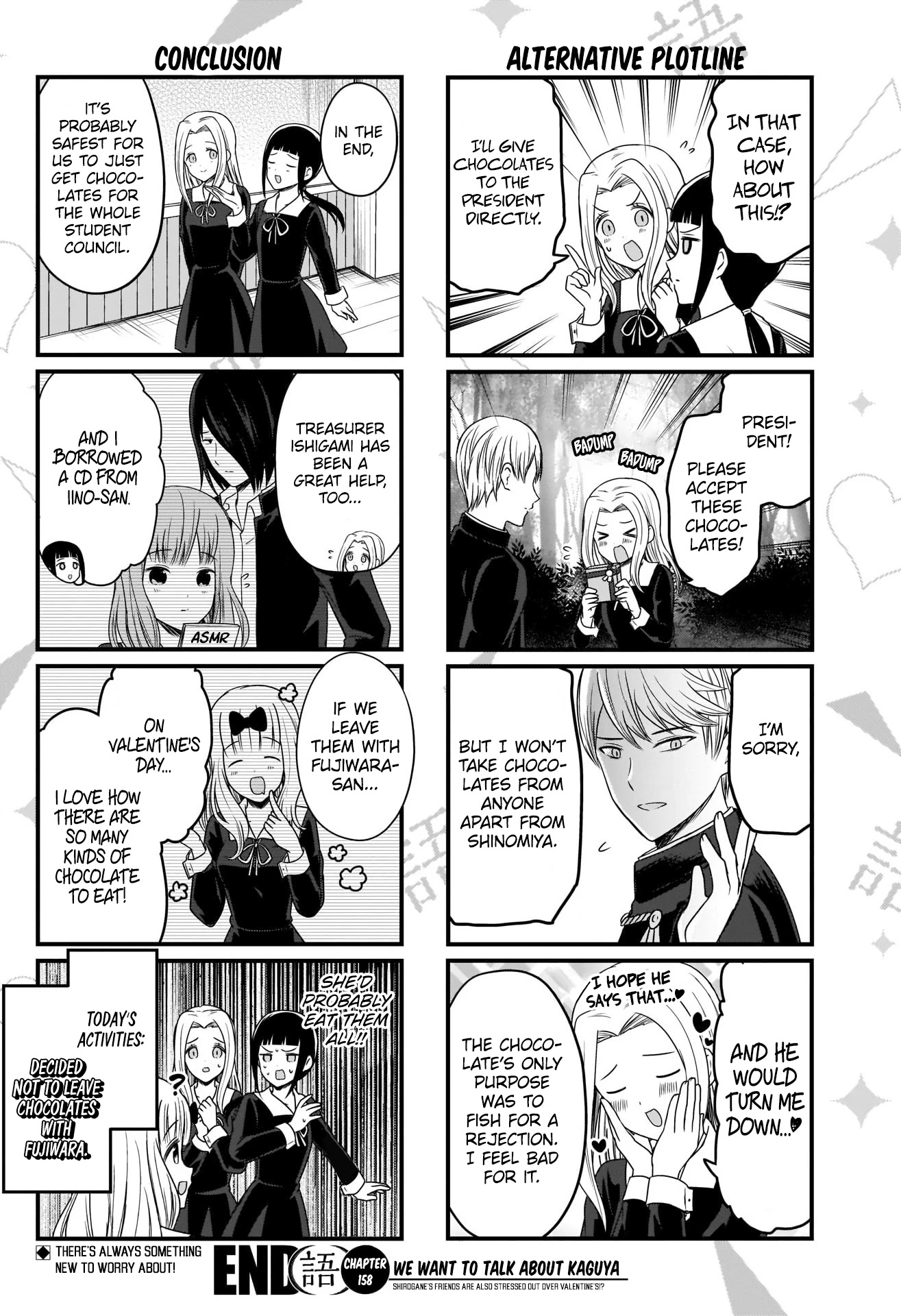 We Want to Talk About Kaguya Chapter 158 page 5 - Chapter 158: We Want to Talk About Valentine's Plans