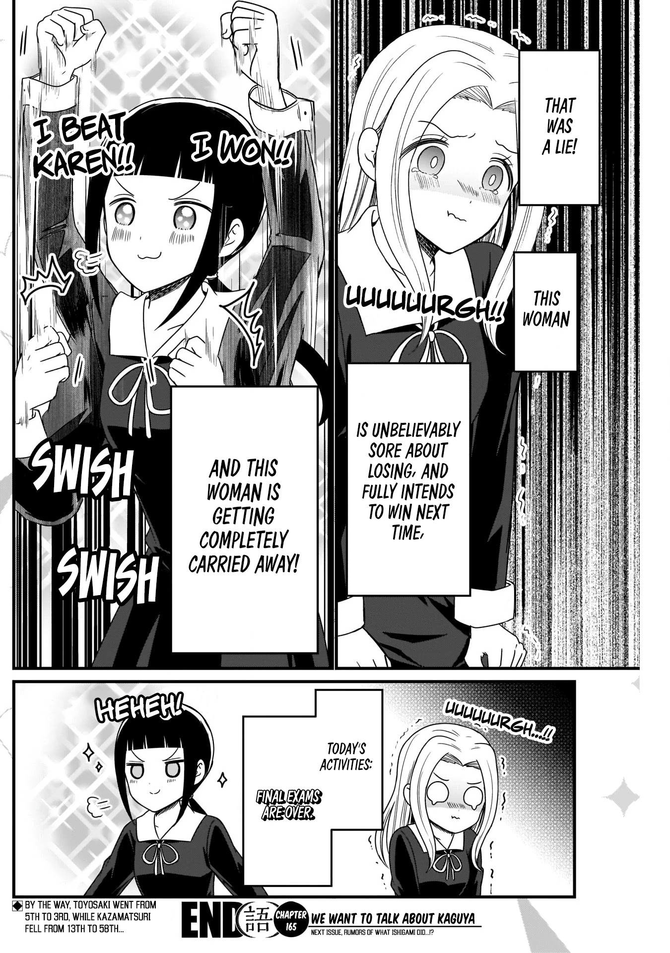 We Want to Talk About Kaguya Chapter 165 page 5 - Chapter 165: We Want to Talk About Finals