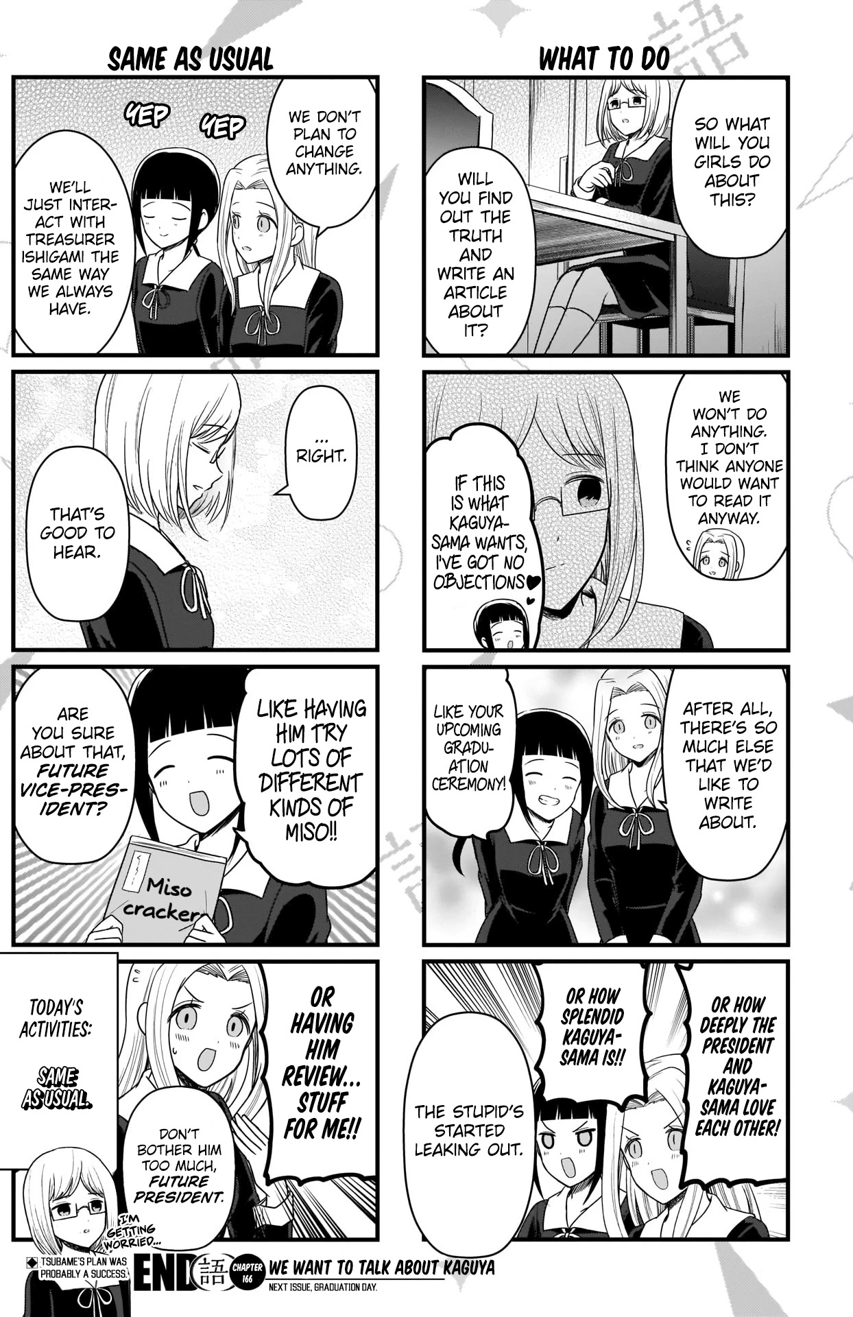 We Want to Talk About Kaguya Chapter 166 page 5 - Chapter 166: We Want to Talk About a New Rumor