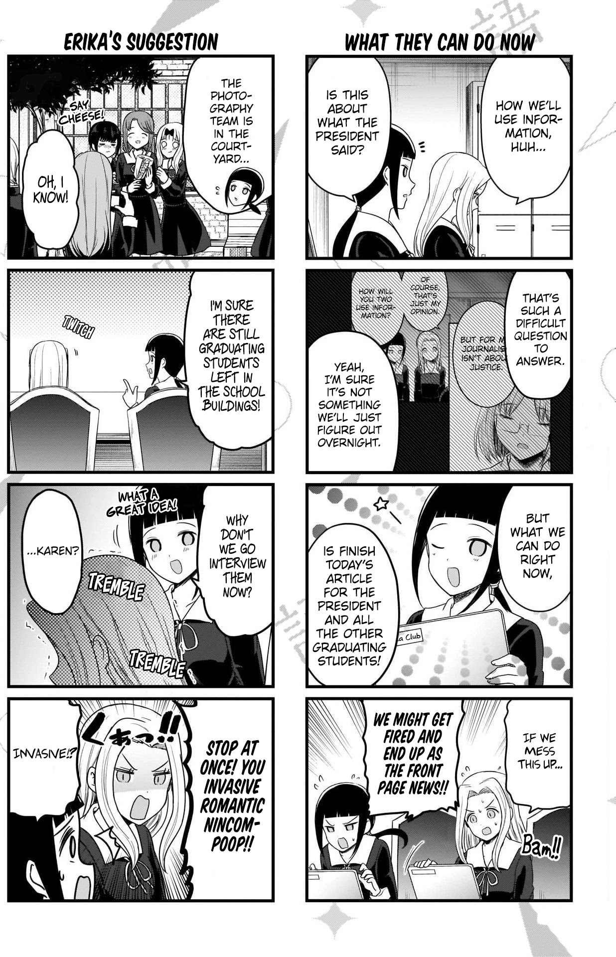 We Want to Talk About Kaguya Chapter 167 page 3 - Chapter 167: We Want to Talk About the Graduation Ceremony
