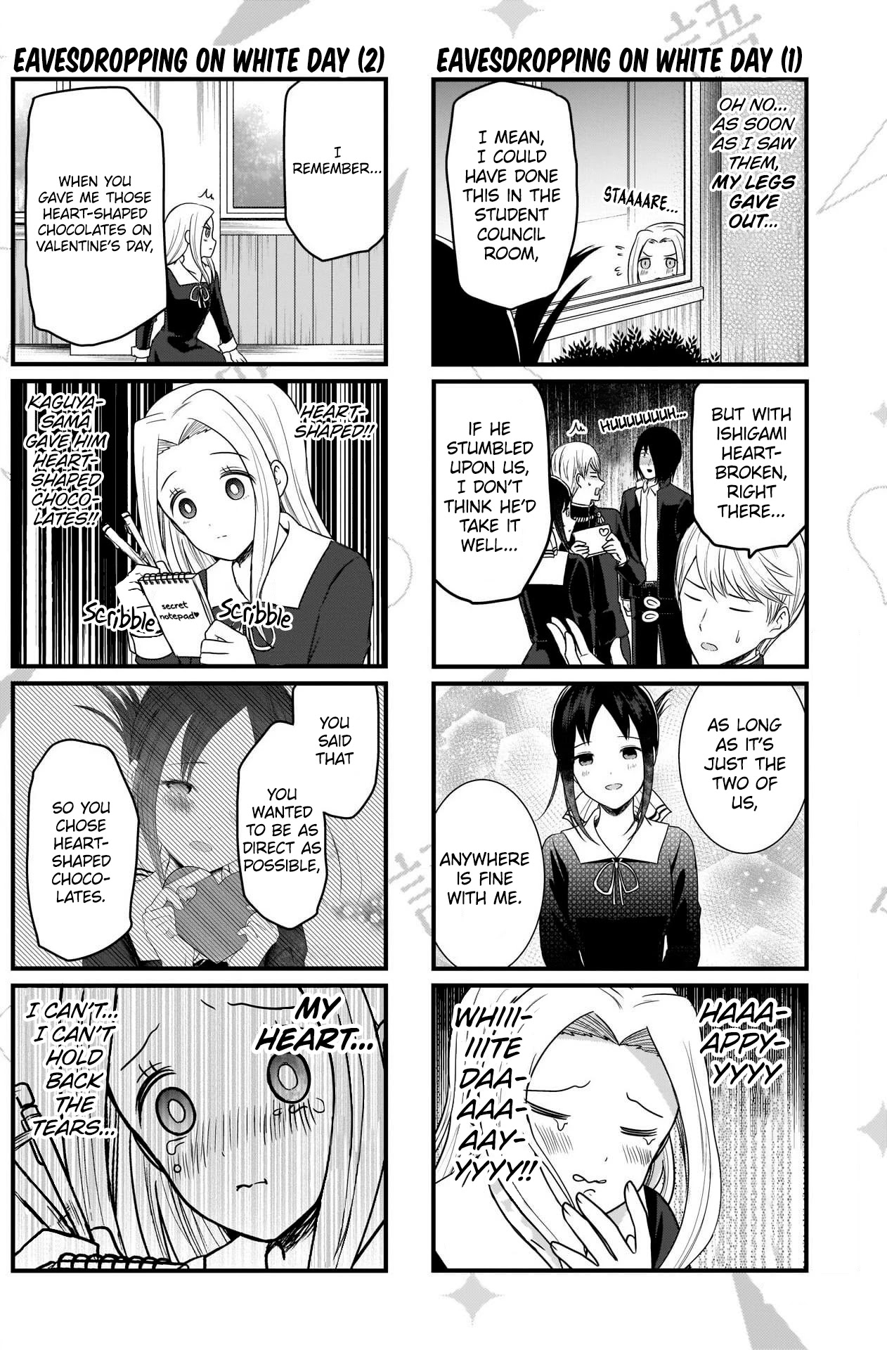 We Want to Talk About Kaguya Chapter 169 page 3 - Chapter 169: We Want to Talk About White Day