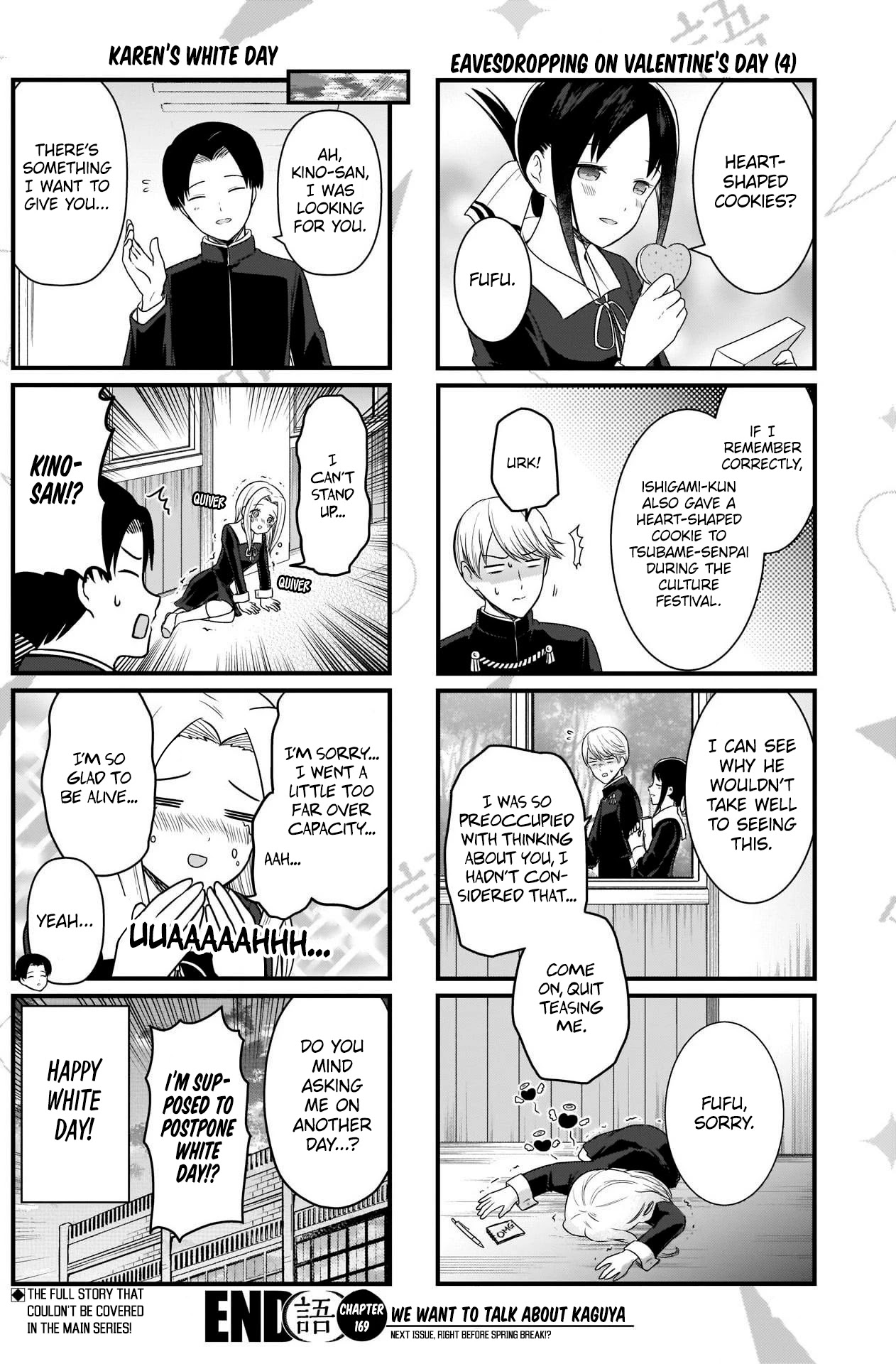 We Want to Talk About Kaguya Chapter 169 page 5 - Chapter 169: We Want to Talk About White Day