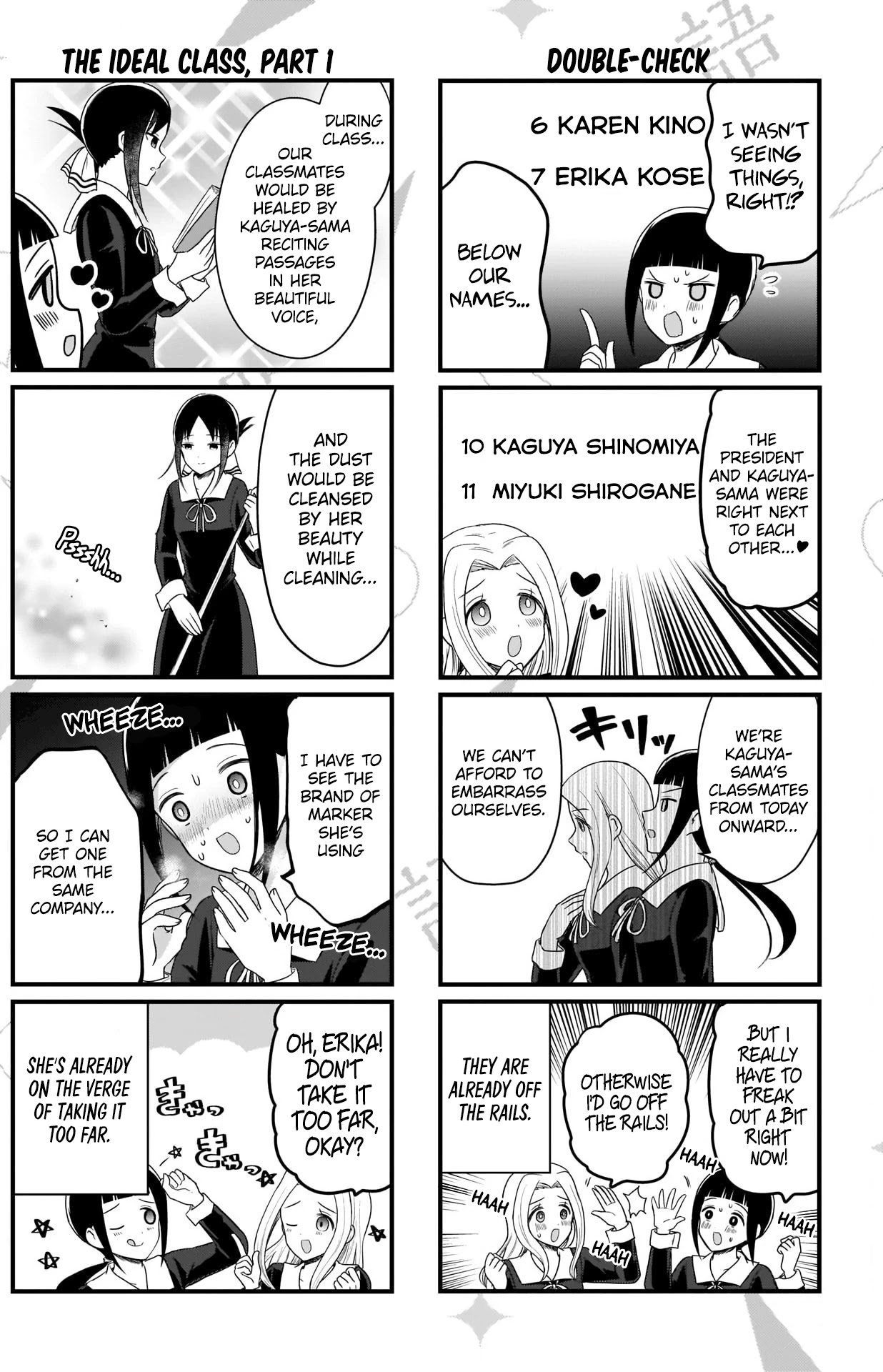 We Want to Talk About Kaguya Chapter 173 page 2 - Chapter 173: We Want to Talk About Our New Class Allocation, Part 1