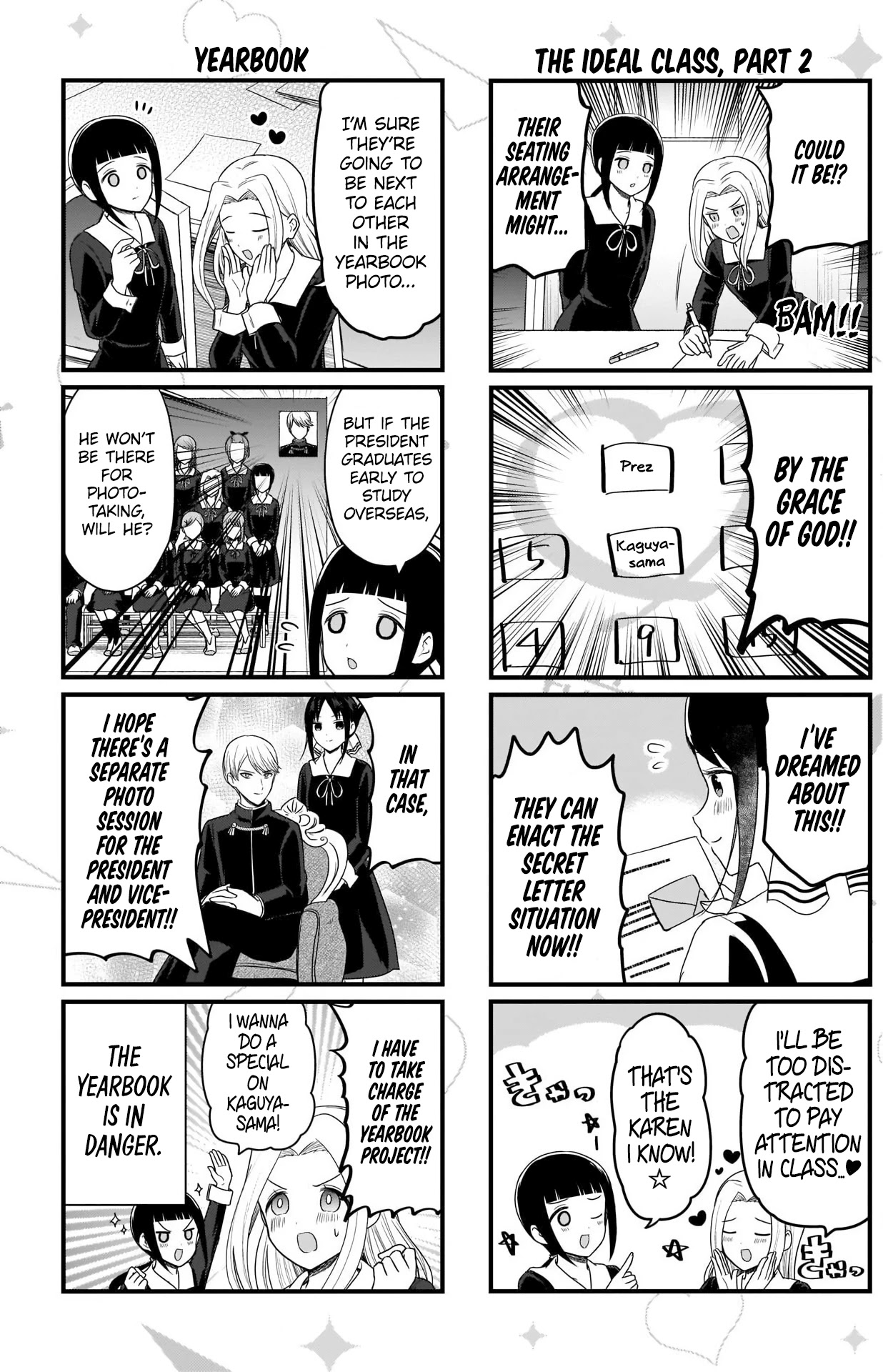 We Want to Talk About Kaguya Chapter 173 page 3 - Chapter 173: We Want to Talk About Our New Class Allocation, Part 1